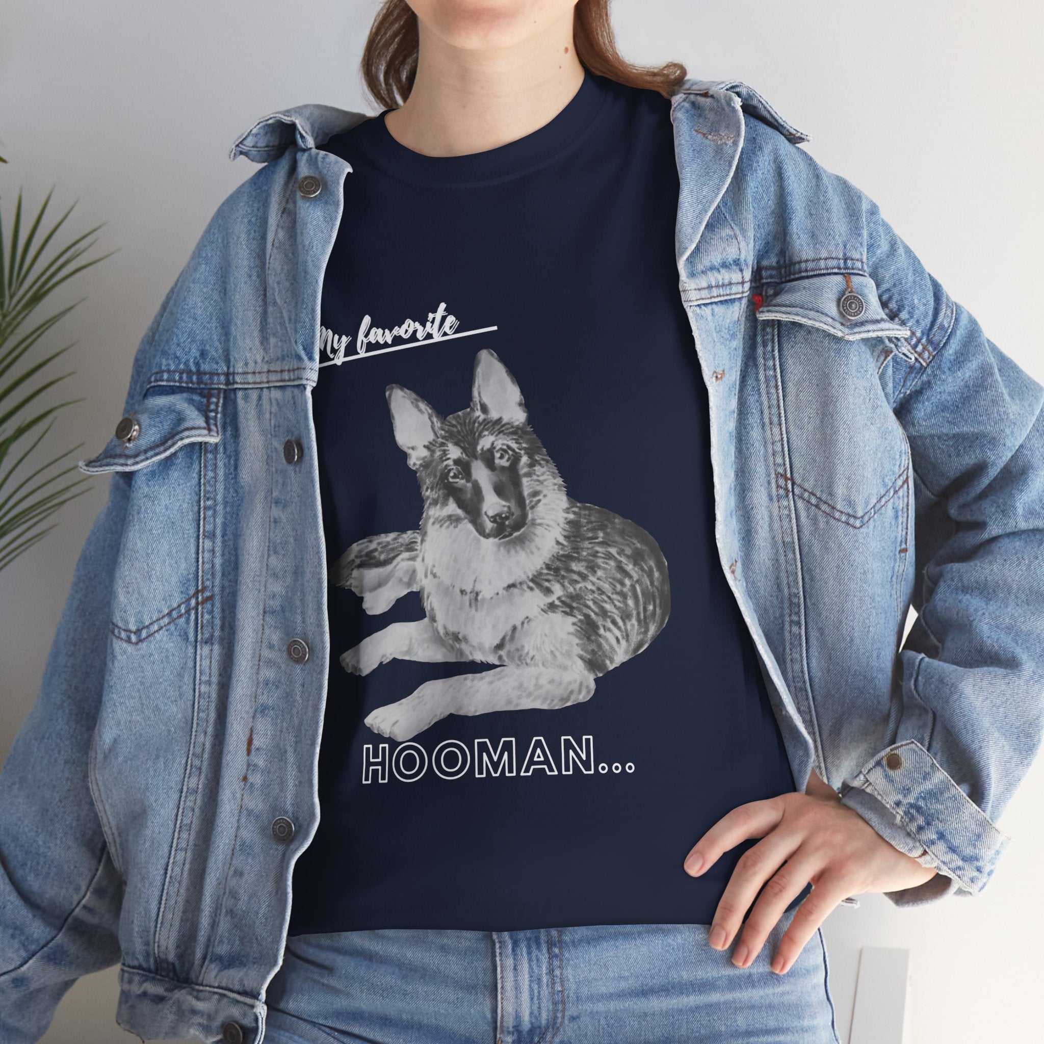 Unisex - My Favorite Hooman German Shepherd T-Shirt