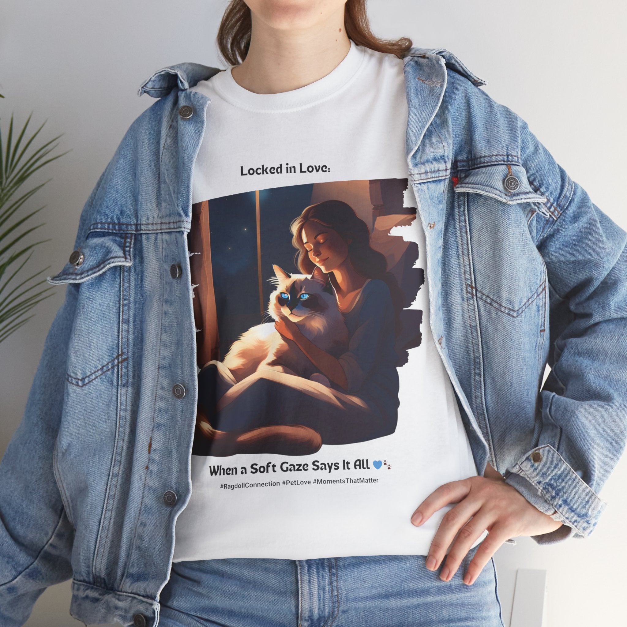 Women's - A Gaze That Speaks Volumes: Ragdoll T-Shirt