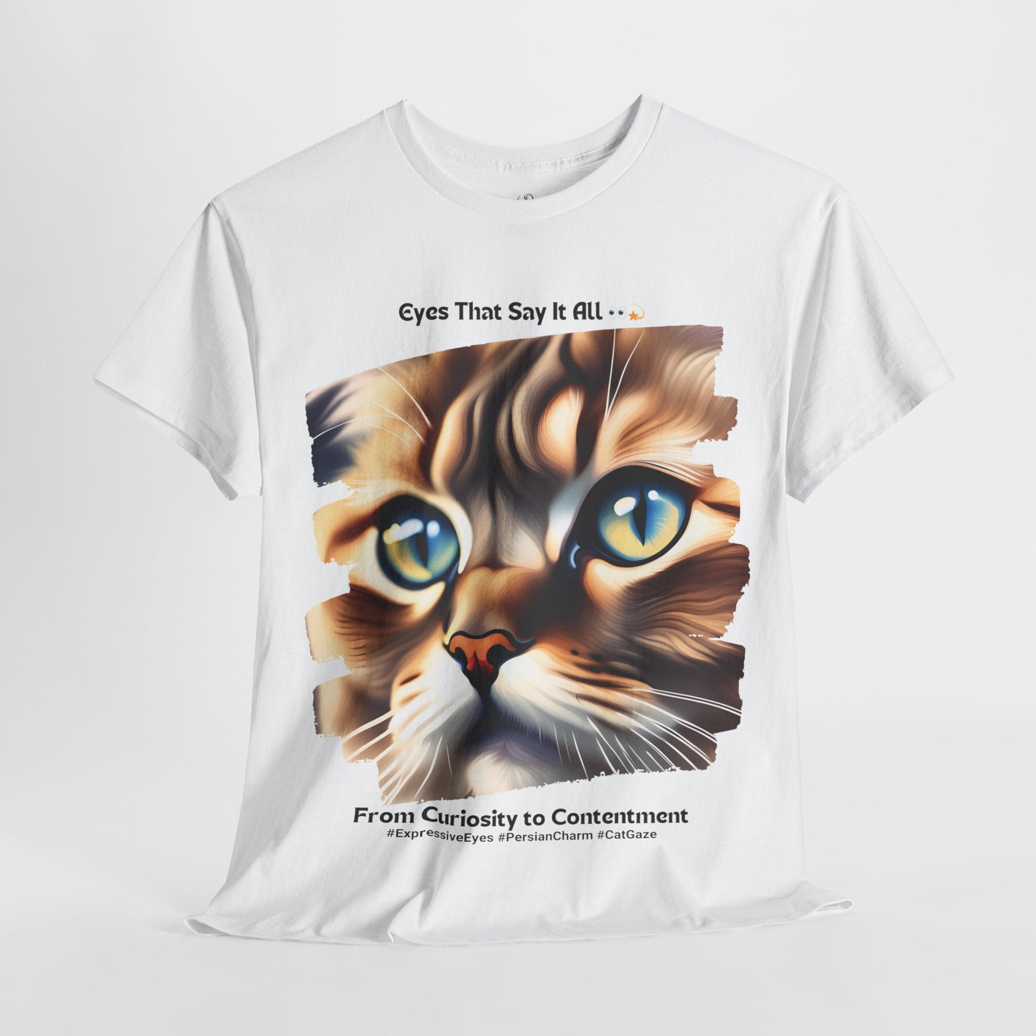 Unisex “Persian Purrfection: A Royal Companion” T‑Shirt – Regal Cat Gift