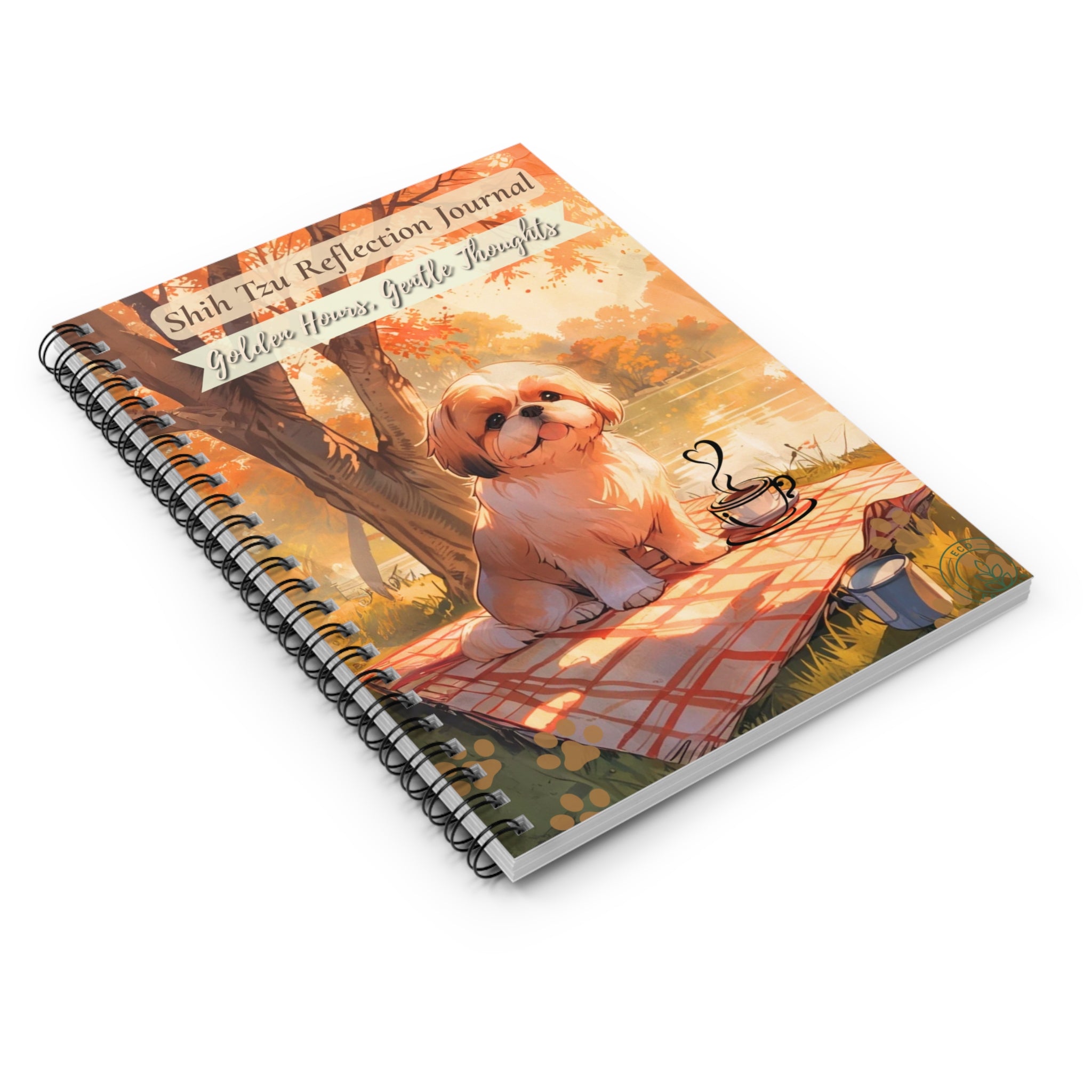 Shih Tzu Reflection Journal β Gentle Moments, Heartfelt Memories, Dog Lovers Diary, Gift for Pet Owners, Cute Stationery, Mindfulness Journal