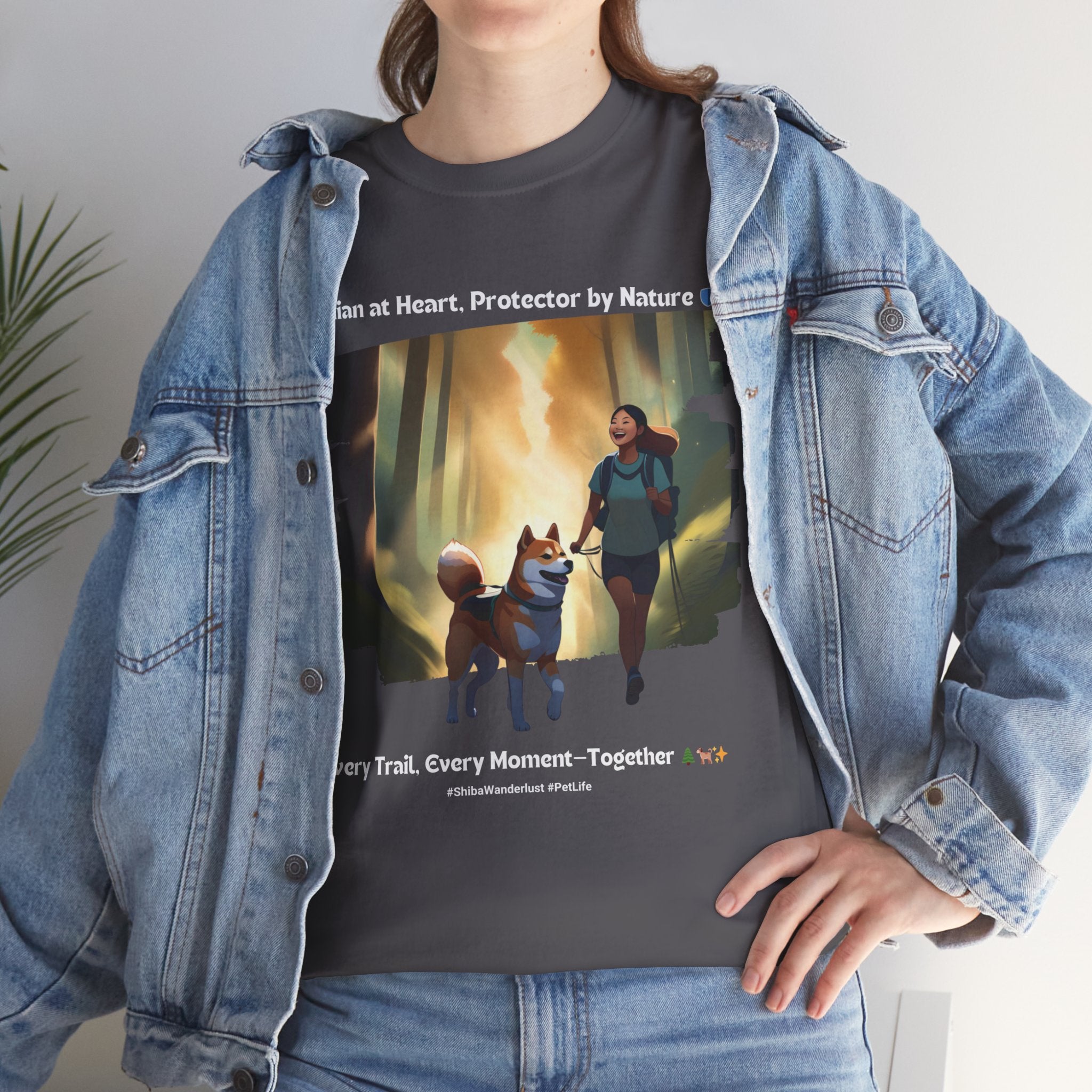 Women's - Guardian of the Wild: Shiba Inu T-Shirt