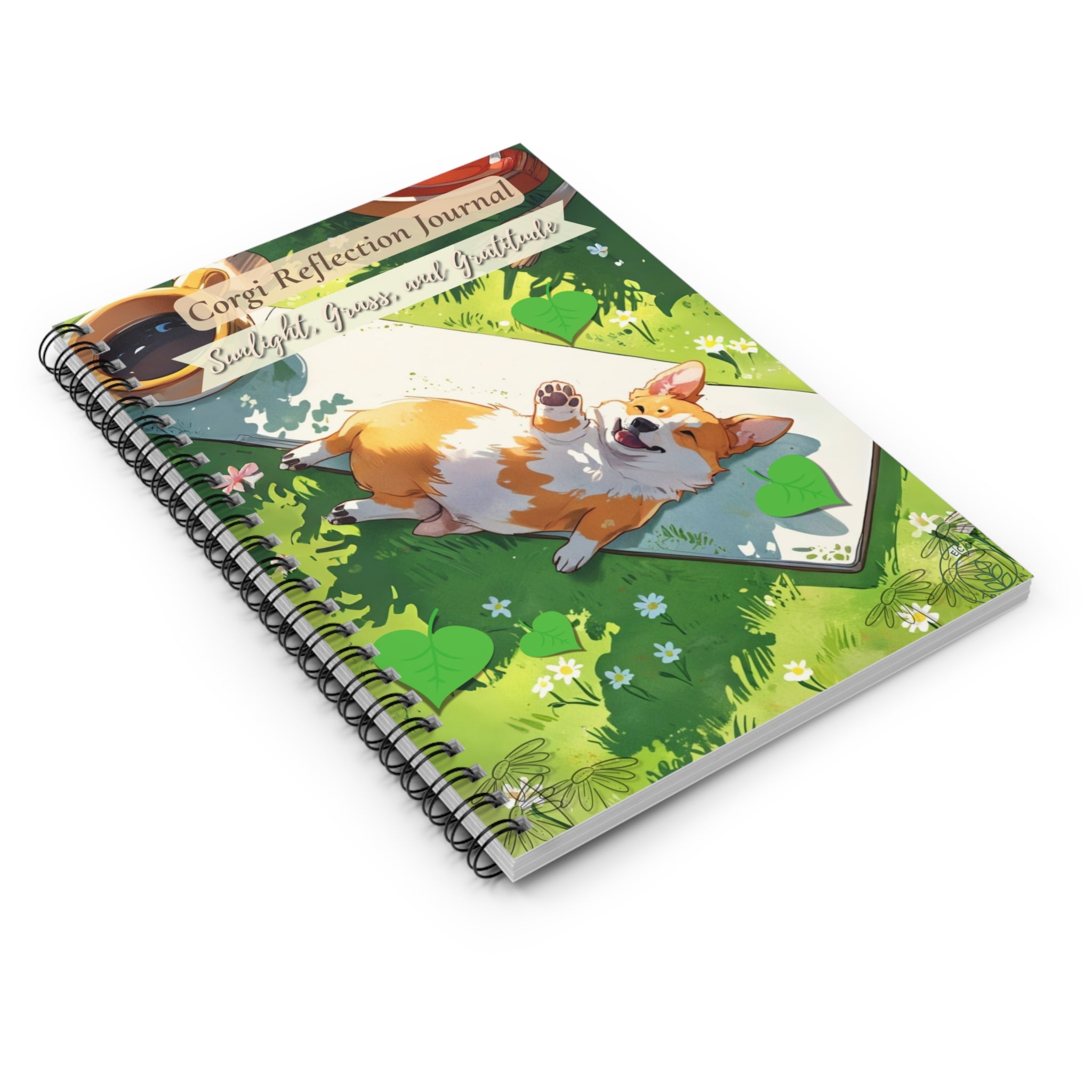 Corgi Reflection Journal β Joyful Moments, Daily Gratitude, Dog Lovers Diary, Gift for Pet Owners, Cute Stationery, Mindfulness Journal