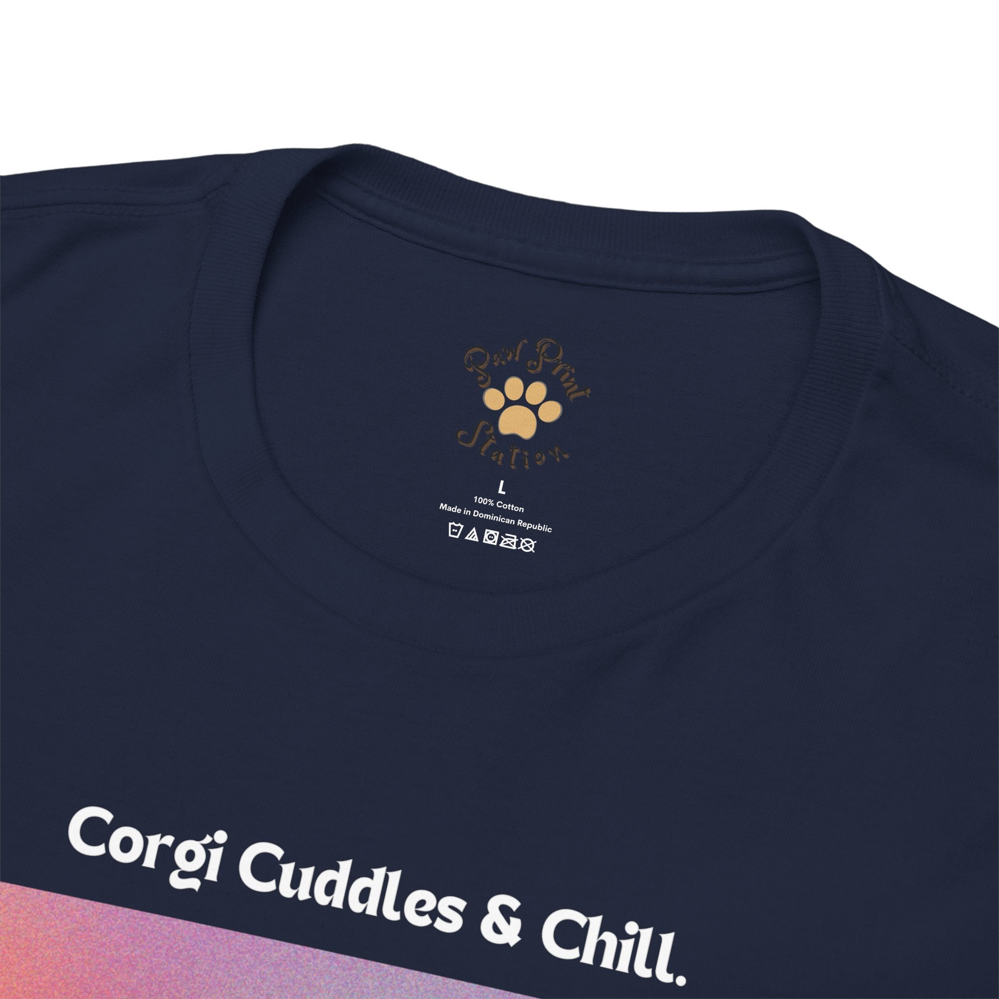 Men’s “Corgi Cuddles & Chill” T-Shirt – Cozy Movie Night, Dog Dad Gift