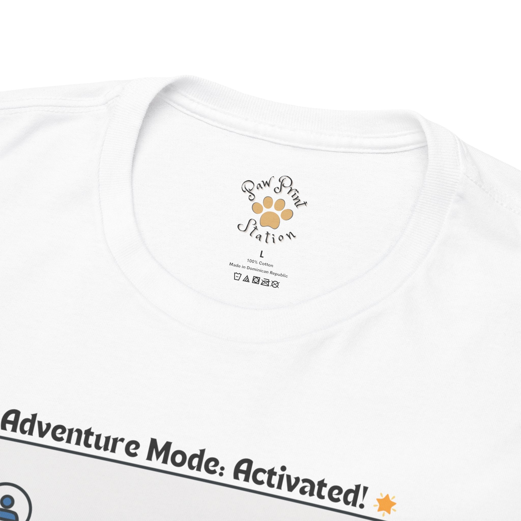 Unisex “Adventure Mode: Activated!” Devon Rex T‑Shirt – Explorer Cat Gift