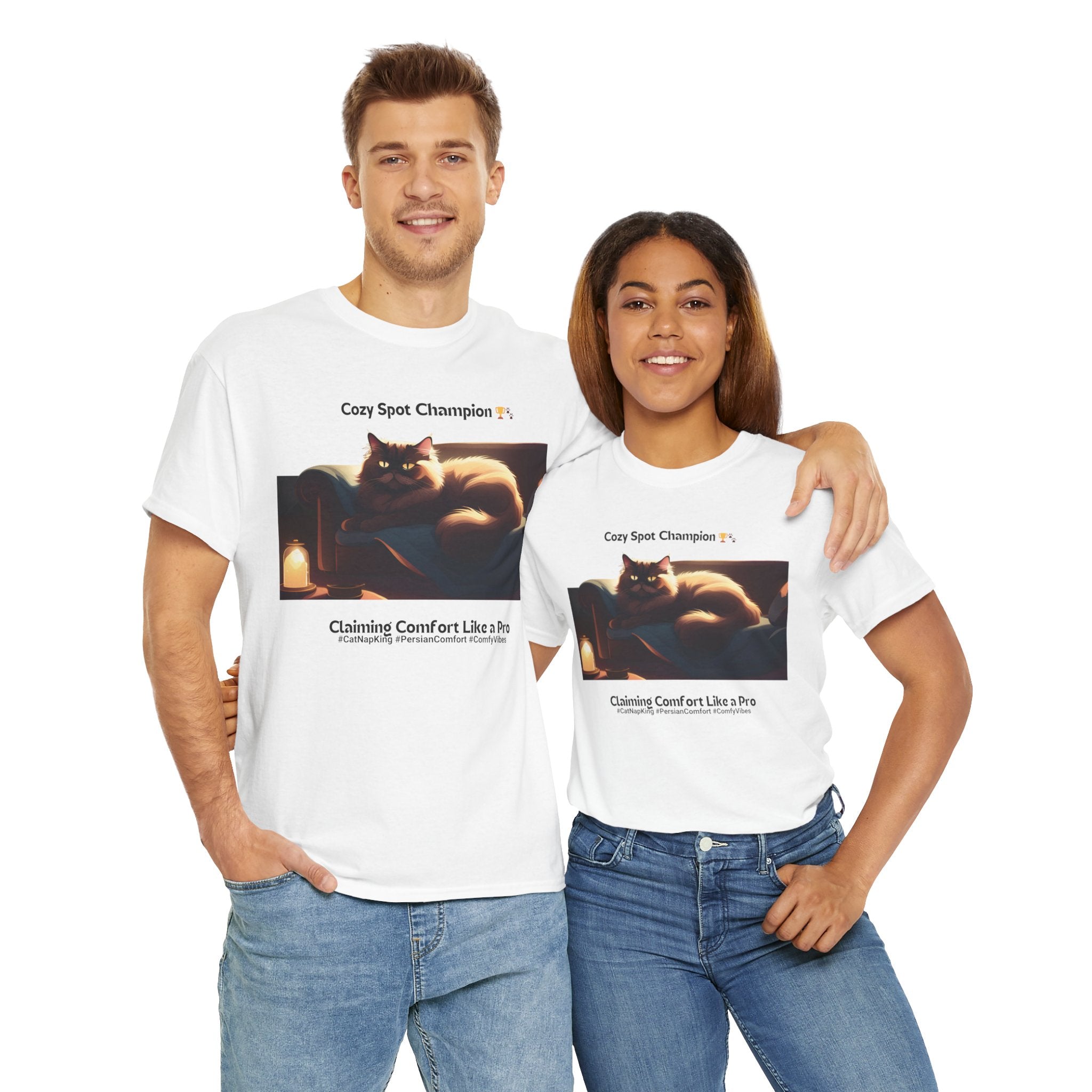 Unisex - Cozy Spot Champion: Persian Comfort T-Shirt