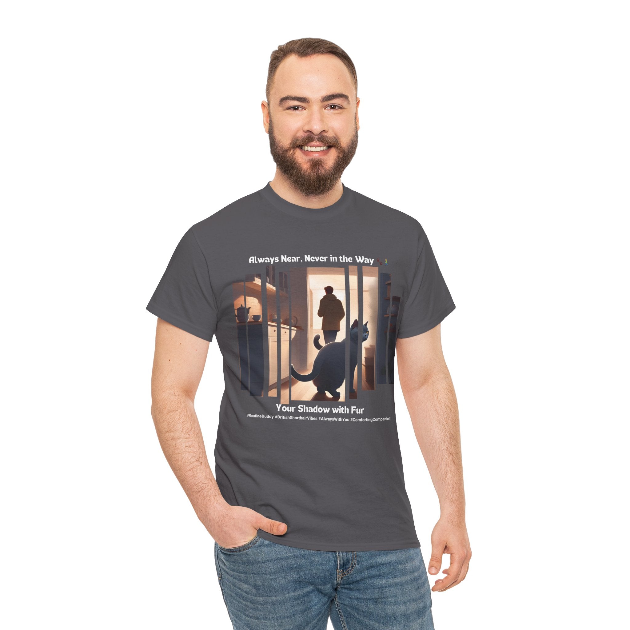 Men's - Routine Buddy: British Shorthair T-Shirt