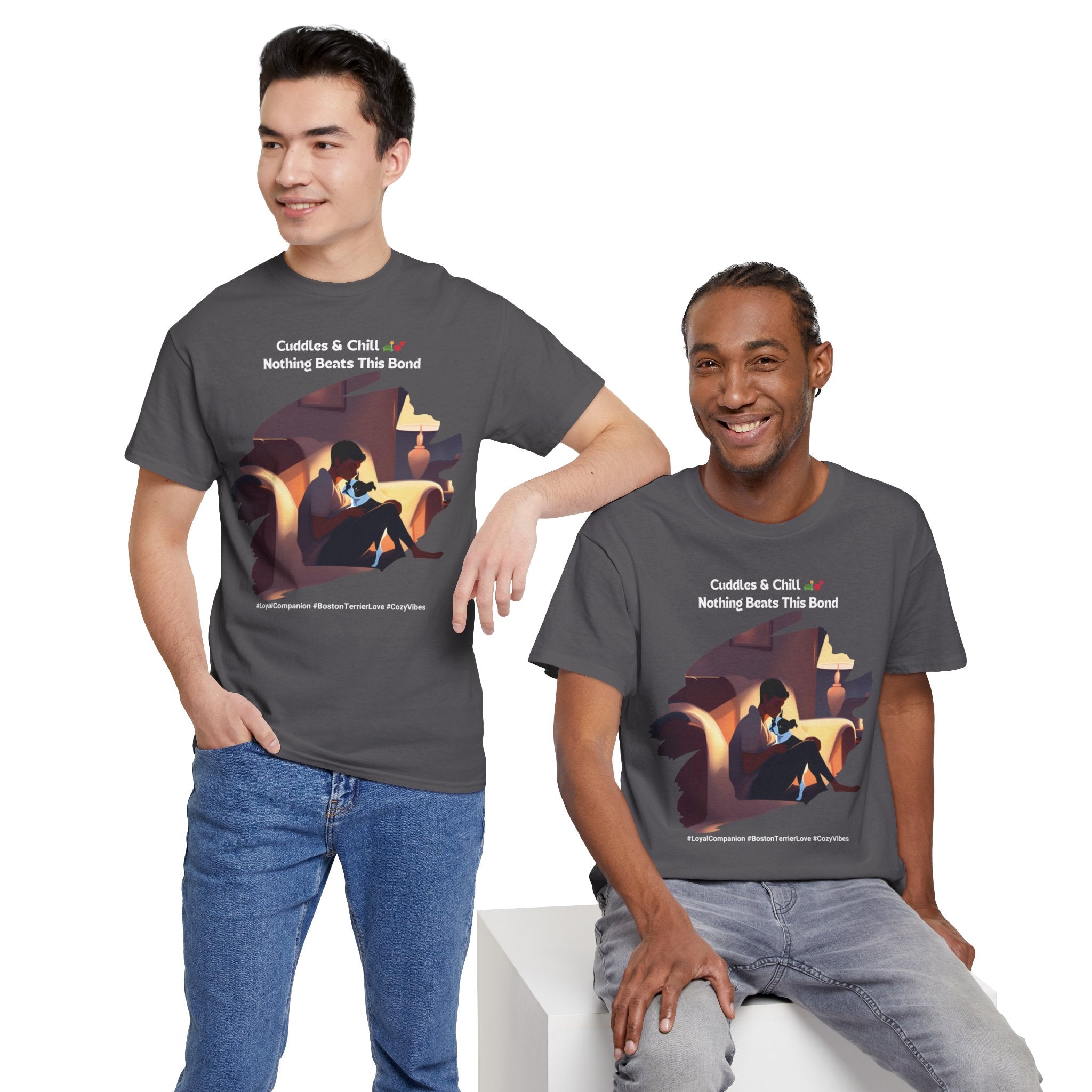 Men's - Loyal Companion: Boston Terrier T-Shirt