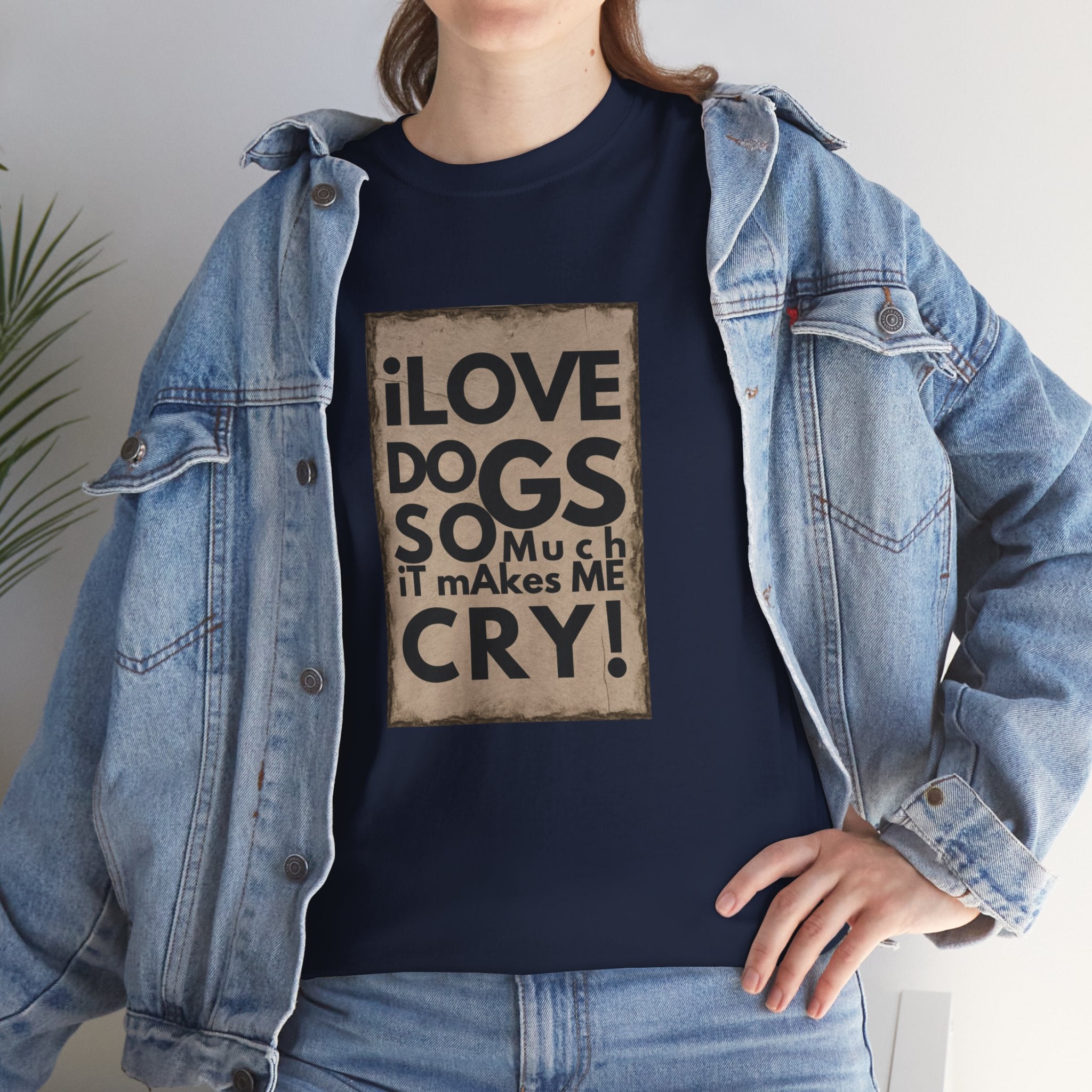 Unisex - Dog Lover Tears T-Shirt