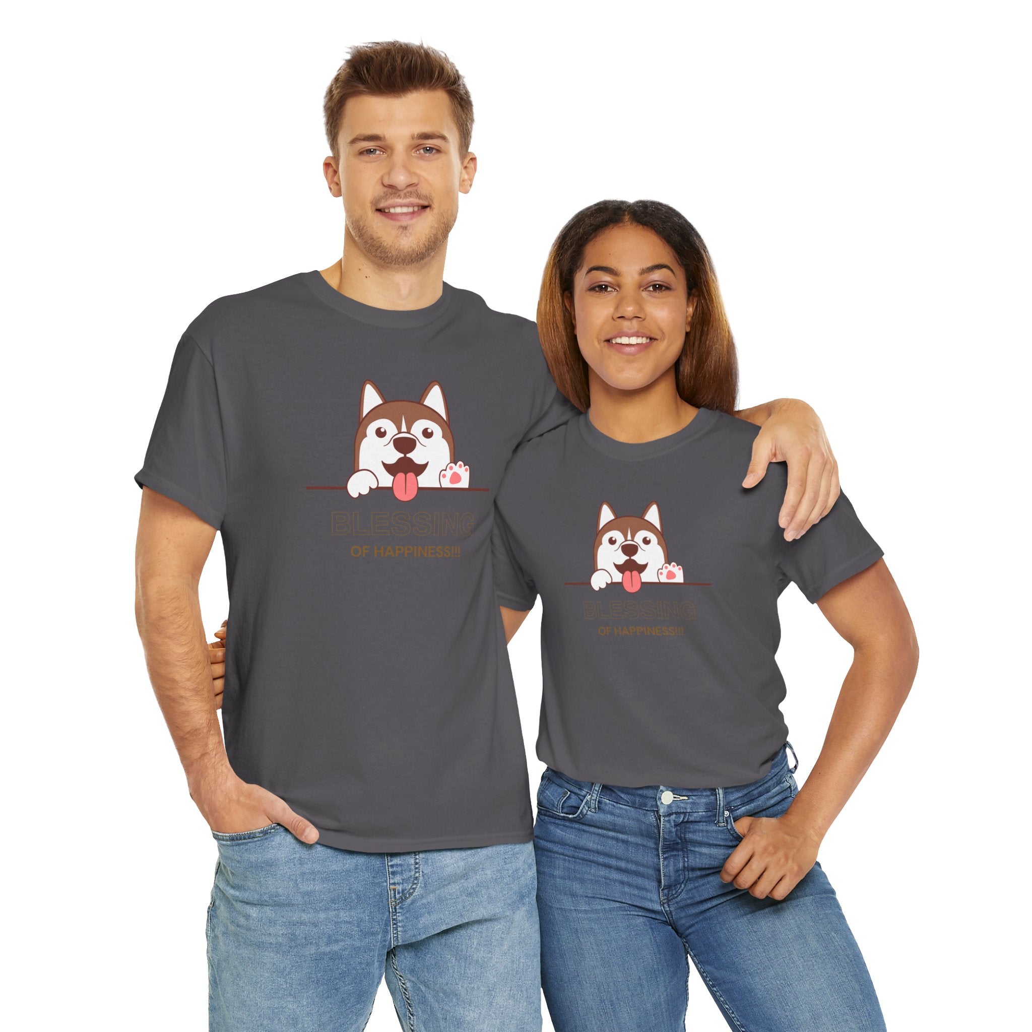 Unisex - Happy Husky Blessing T-Shirt