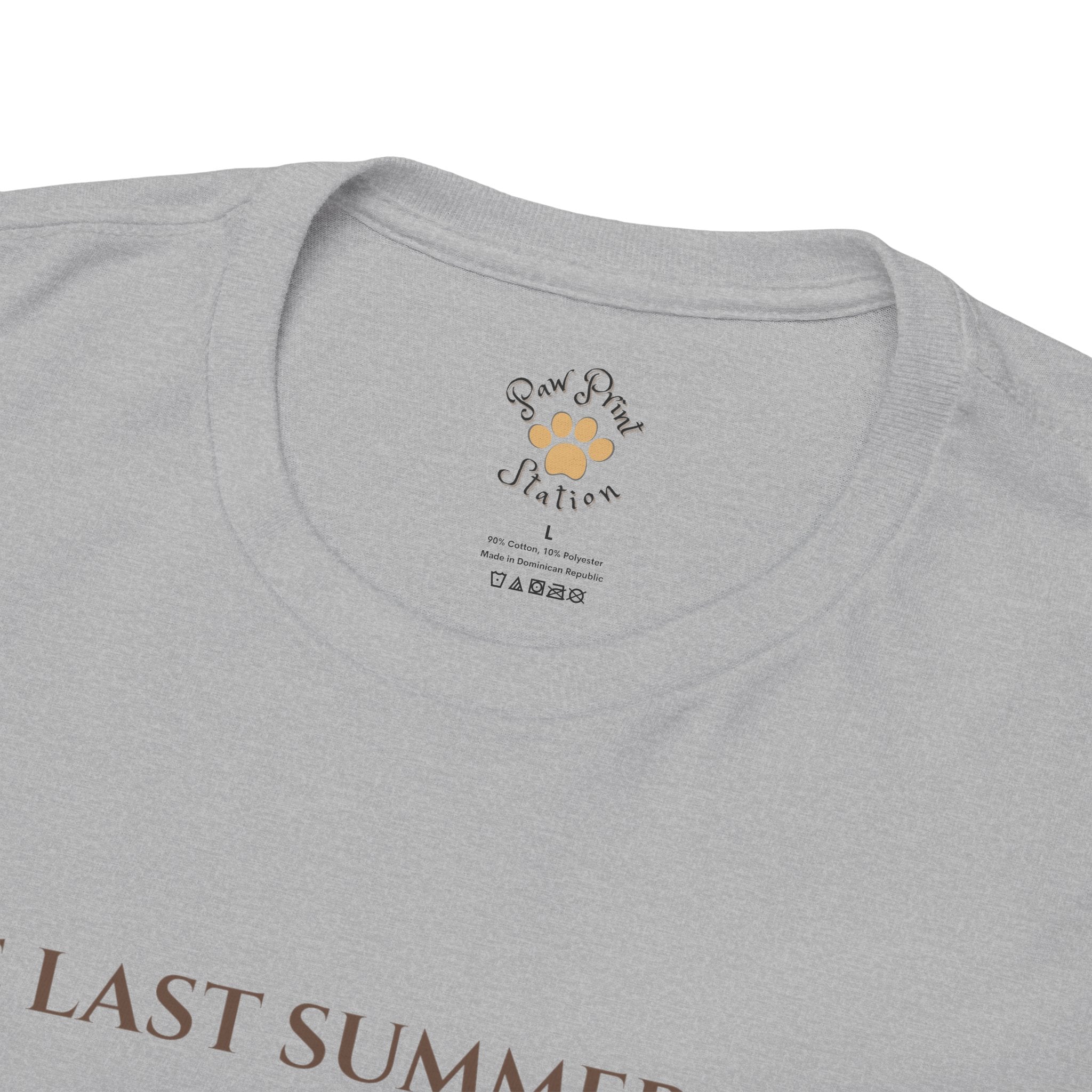 Unisex “The Last Summer Walk” Pet Parent T-Shirt – Sentimental Late Summer Dog Lover Tee
