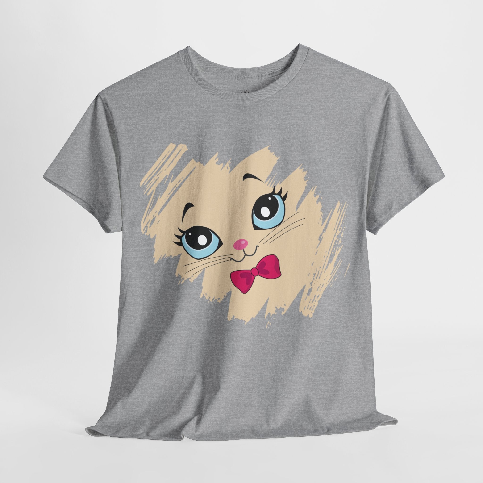 Unisex “Mysterious Meow” T-Shirt – Enigma Kitty, Feline Lover Gift