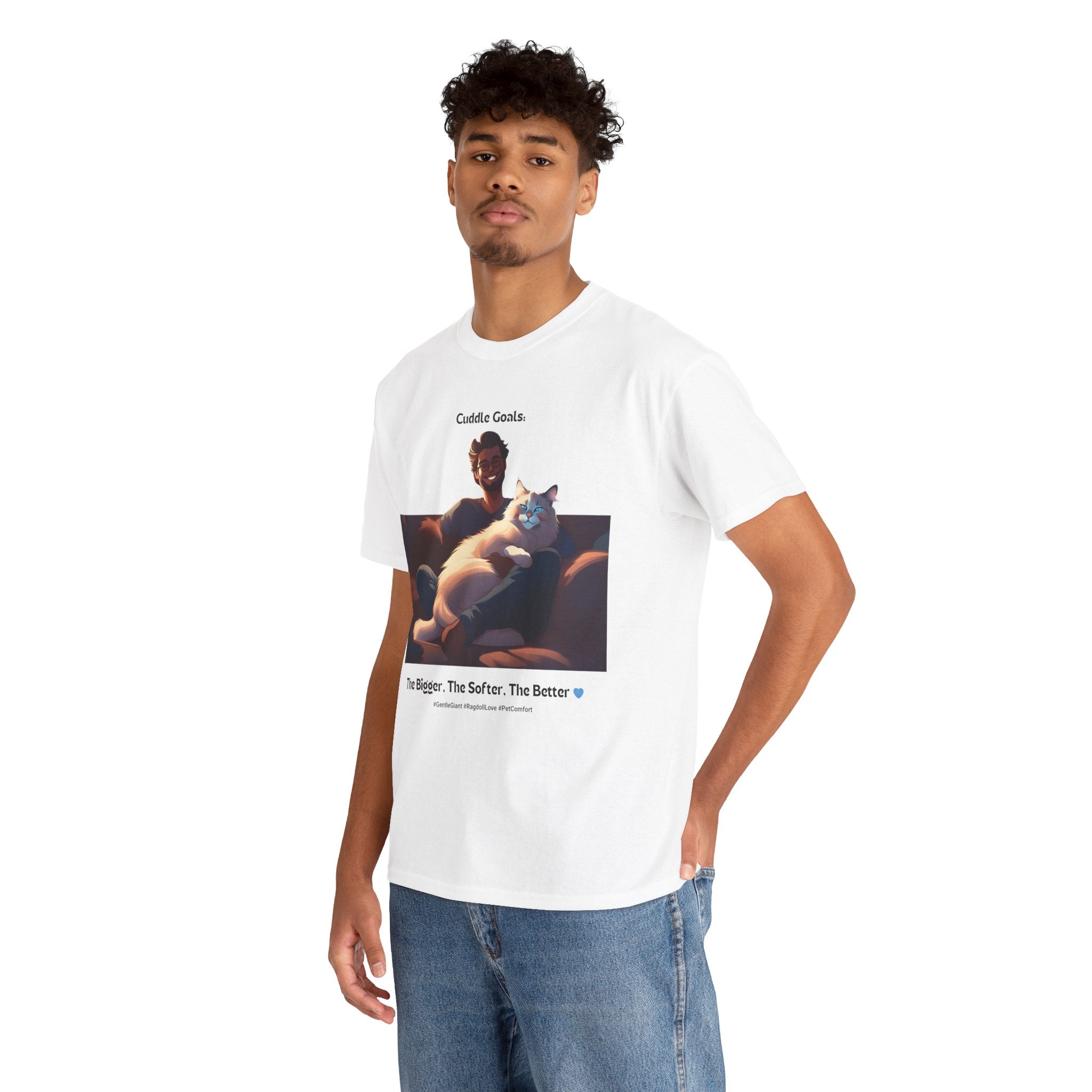 Men's - Cuddle Goals: Ragdoll Love T-Shirt