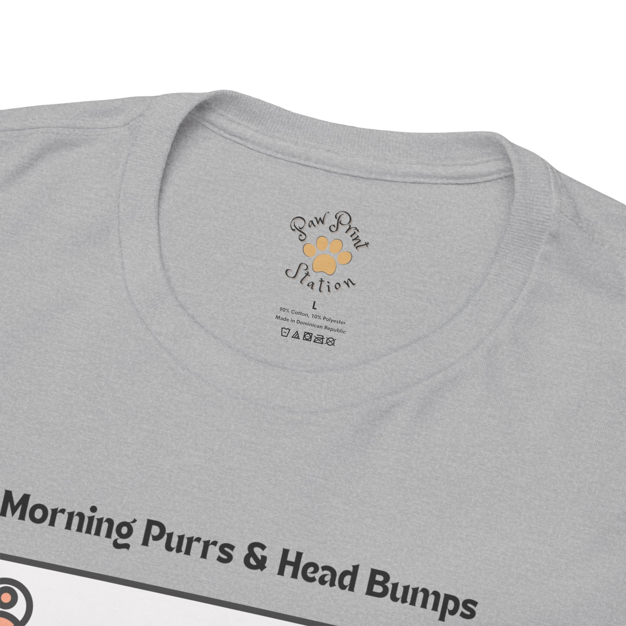 Men's - Morning Purrs & Head Bumps: Start Your Day Right T-Shirt
