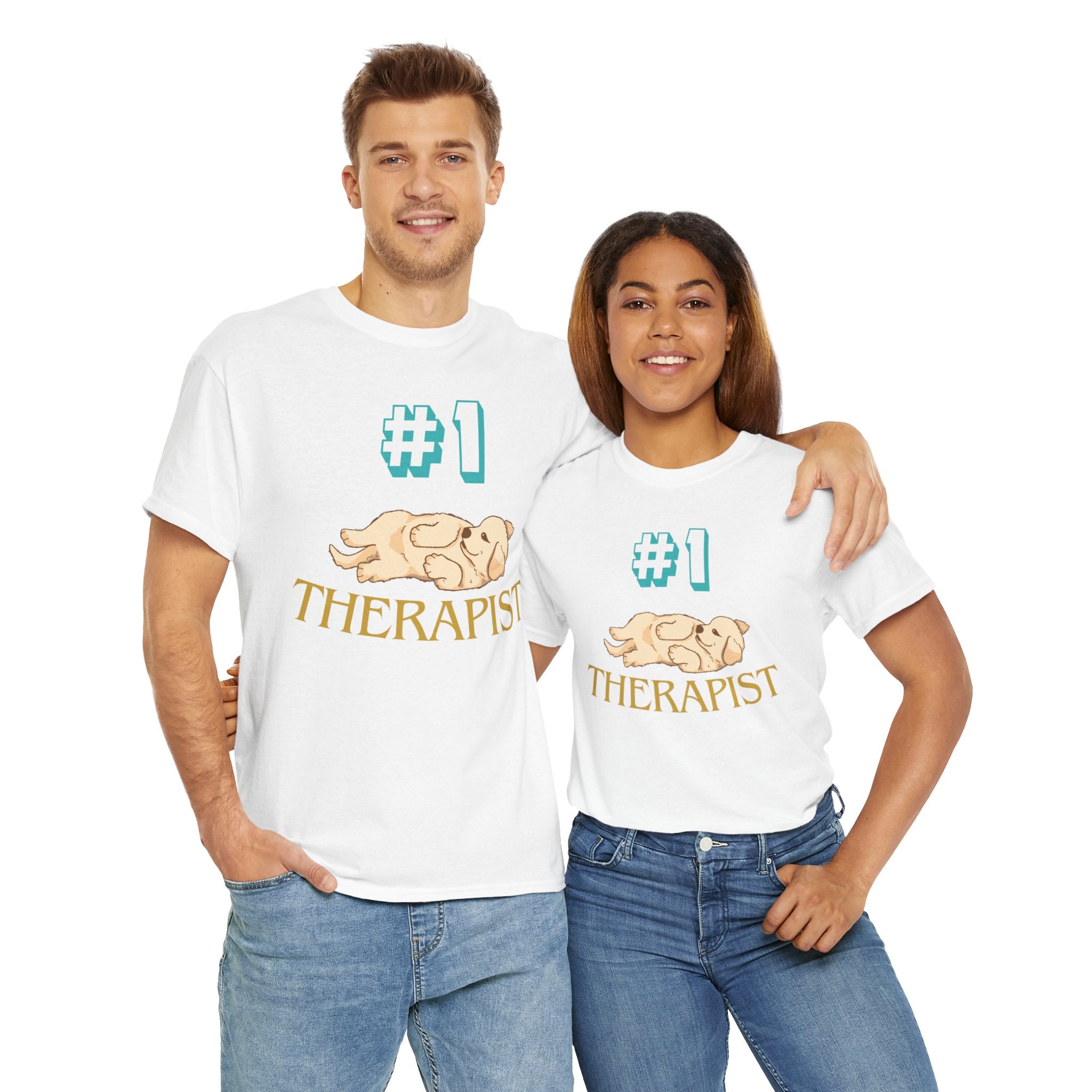 Unisex - #1 Therapist Dog T-Shirt