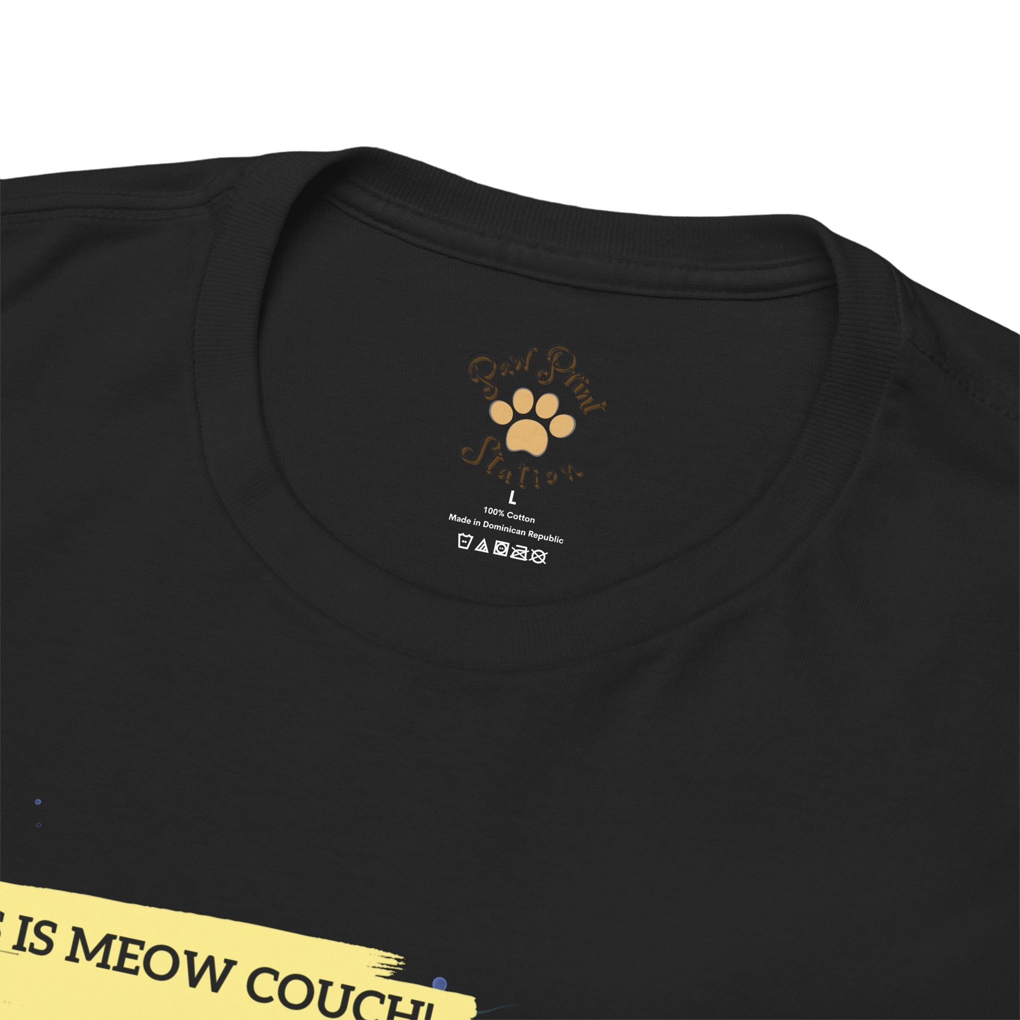 Unisex “Meow Couch” T-Shirt – Sofa King Kitty, Cat Lover Gift