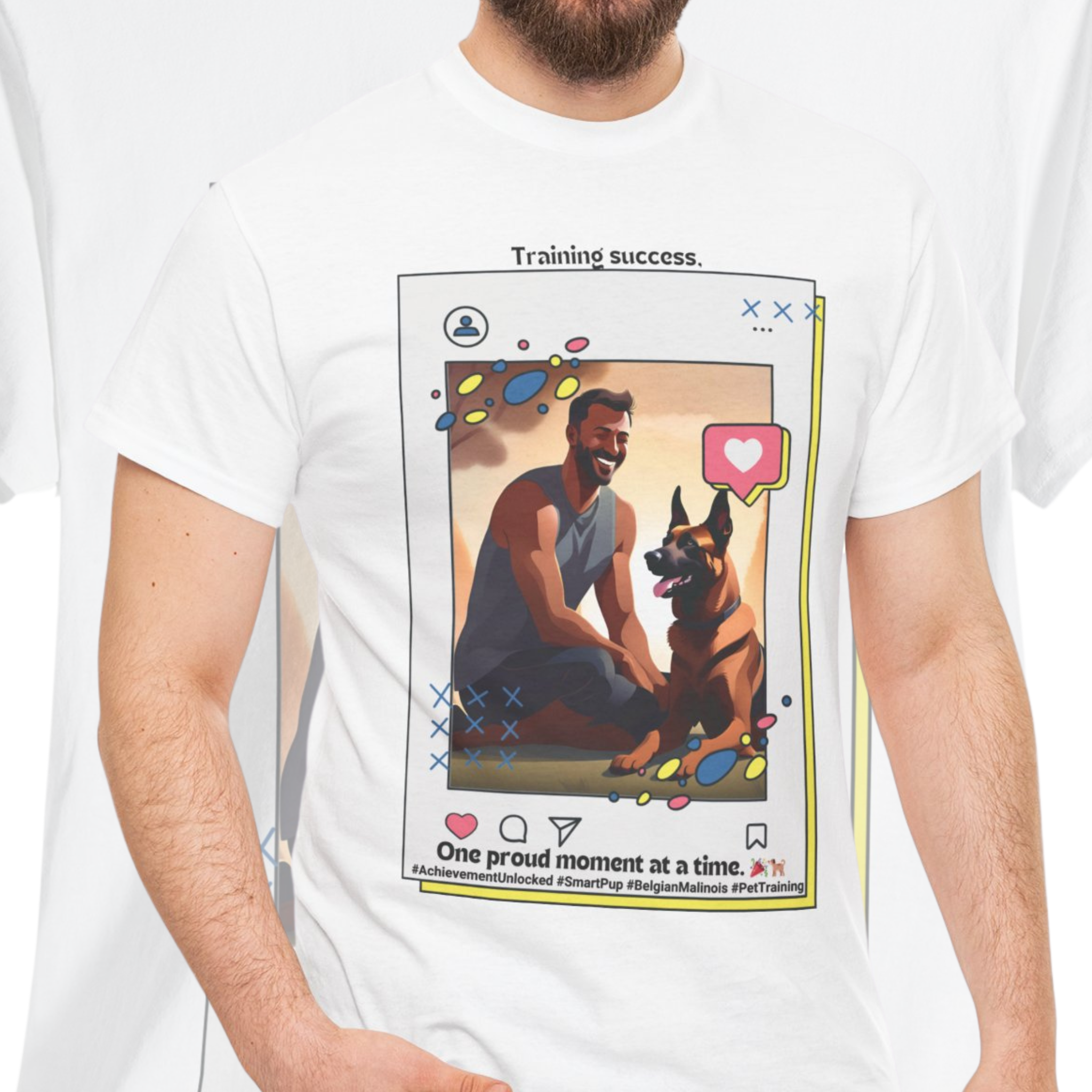 Men's - Training Success: Belgian Malinois T-Shirt