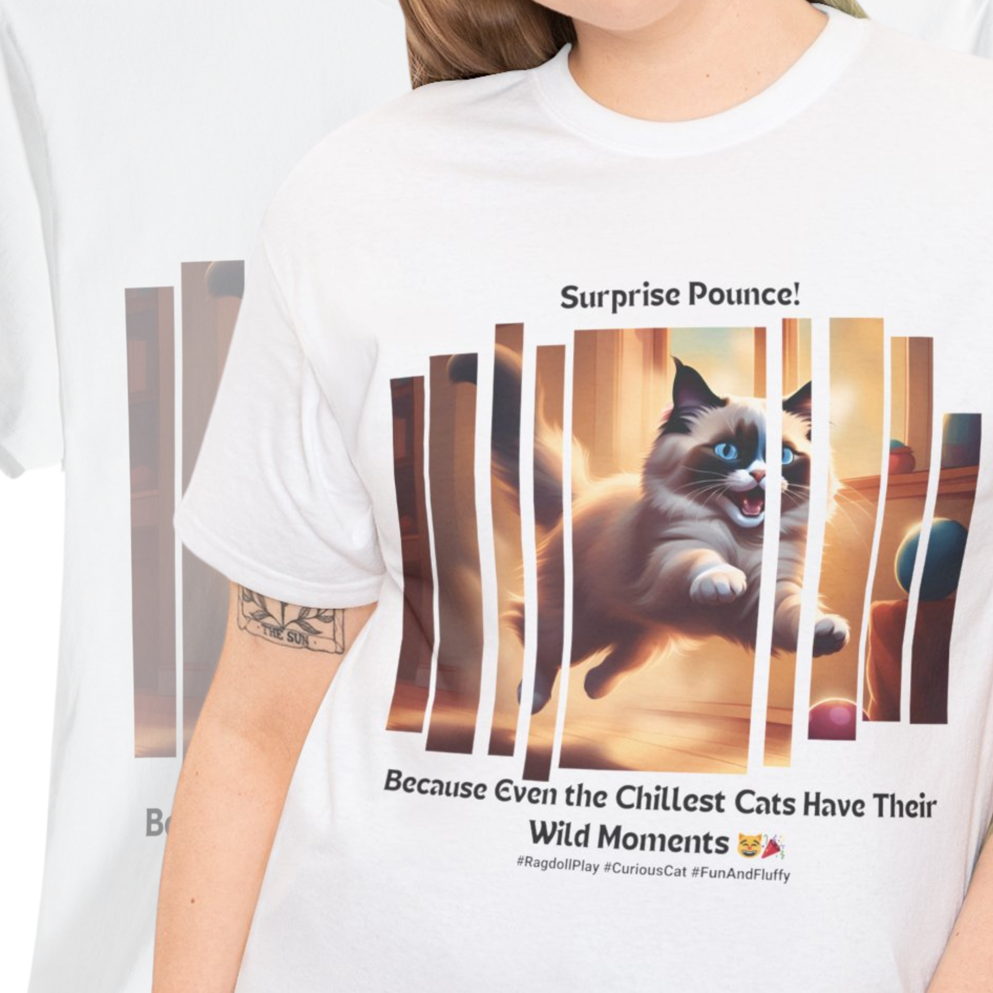 Unisex “Not Always Chill” Ragdoll T‑Shirt – Energetic Cat Gift