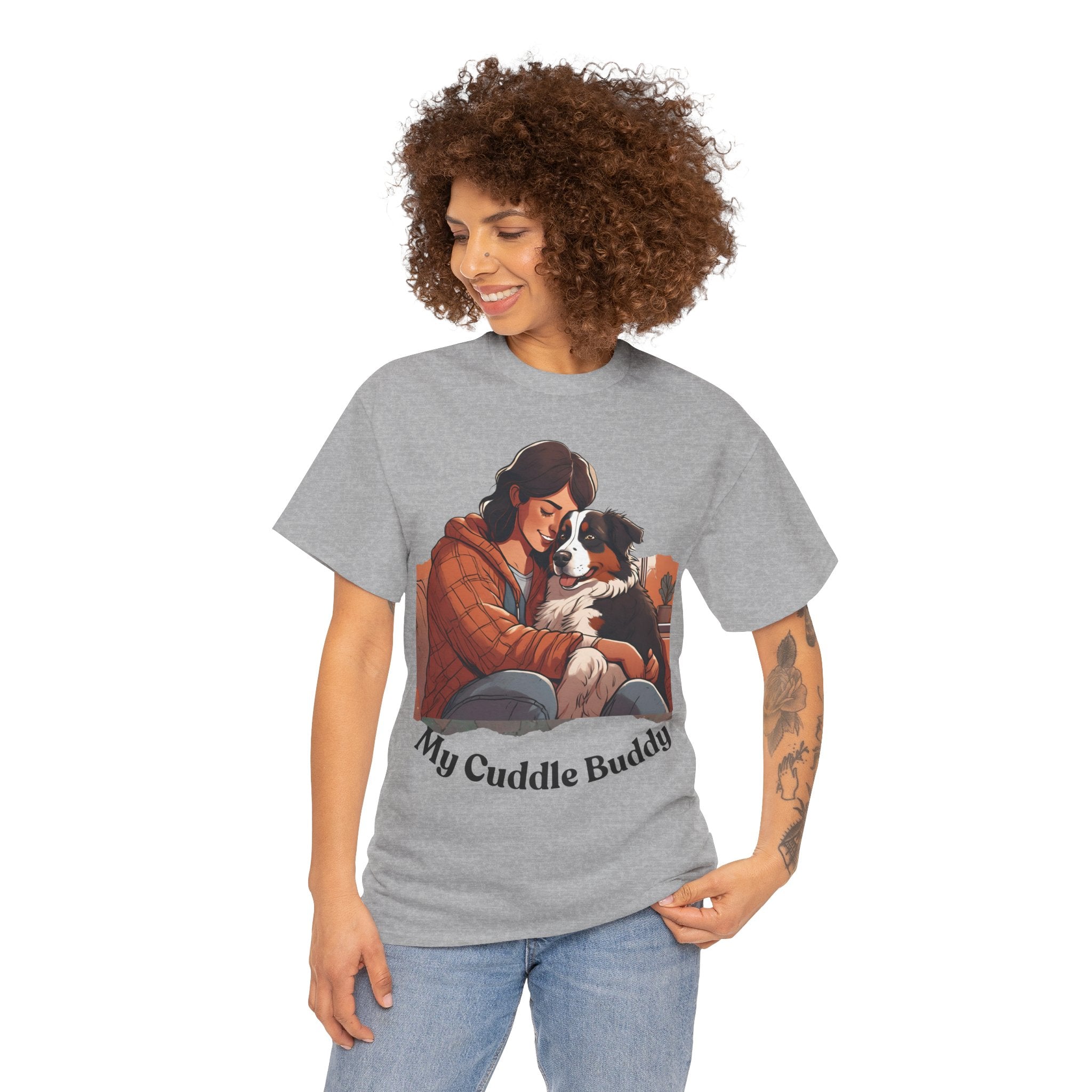 Women's - My Cuddle Buddy: Australian Shepherd T-Shirt