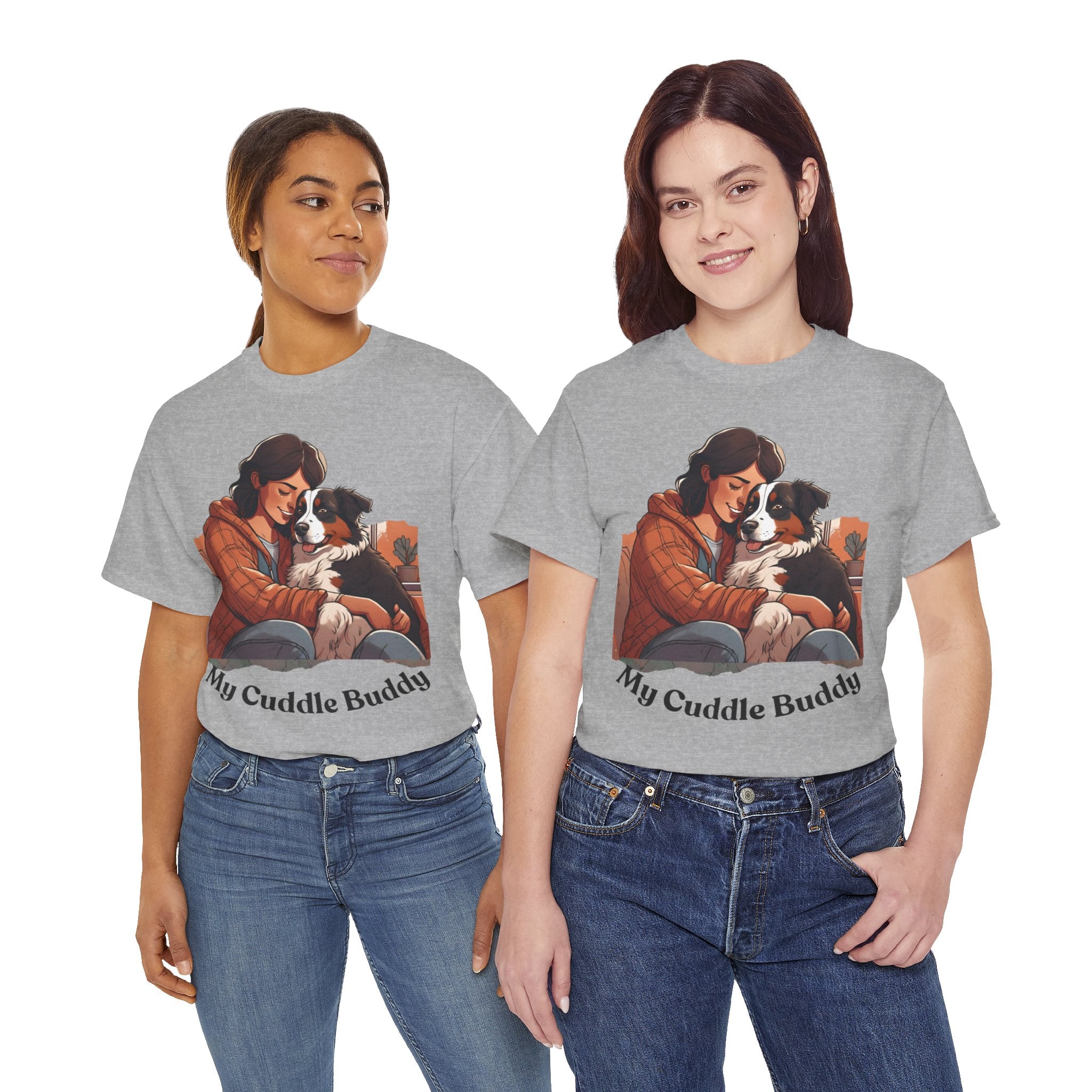 Women's - My Cuddle Buddy: Australian Shepherd T-Shirt