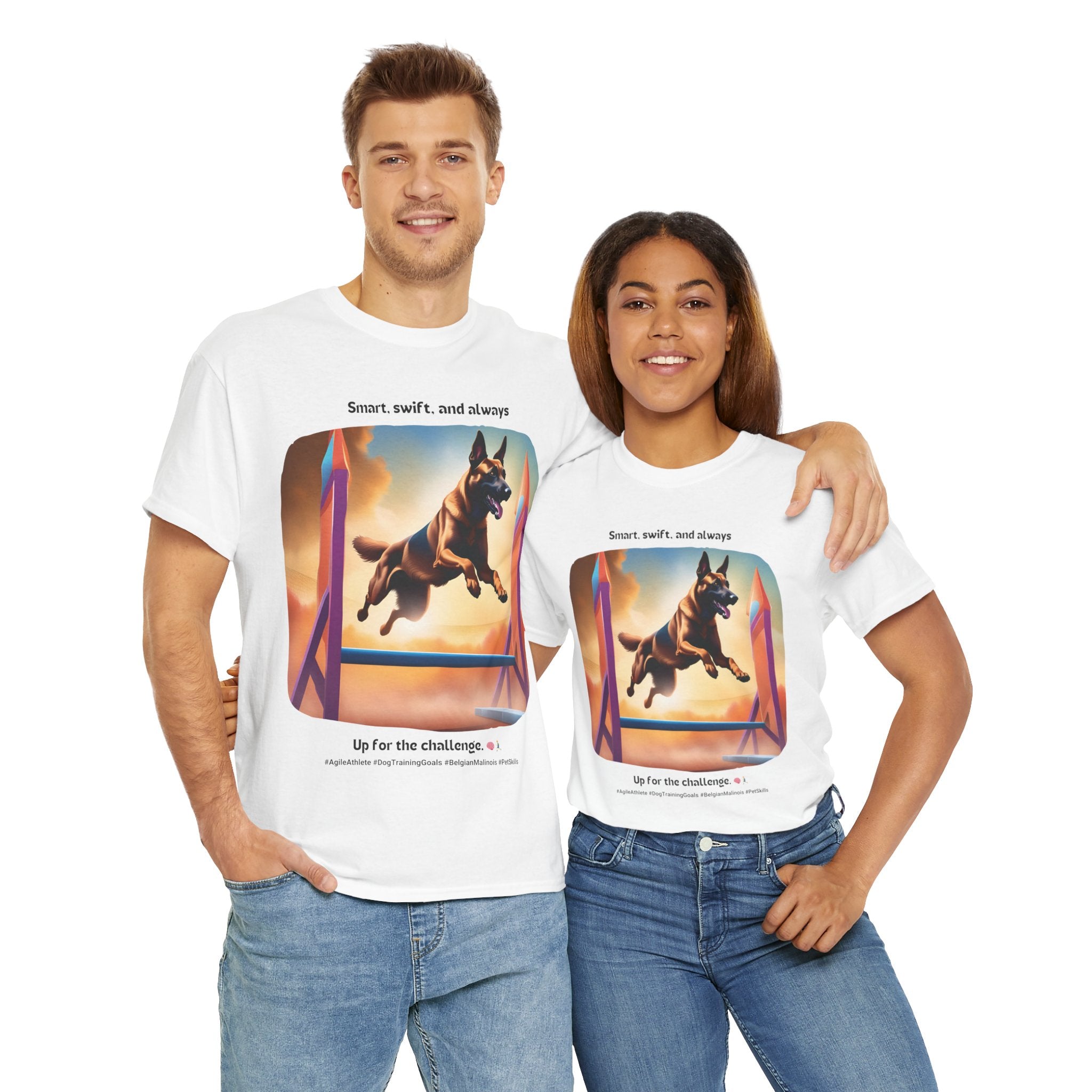 Unisex - Agile Athlete: Belgian Malinois T-Shirt