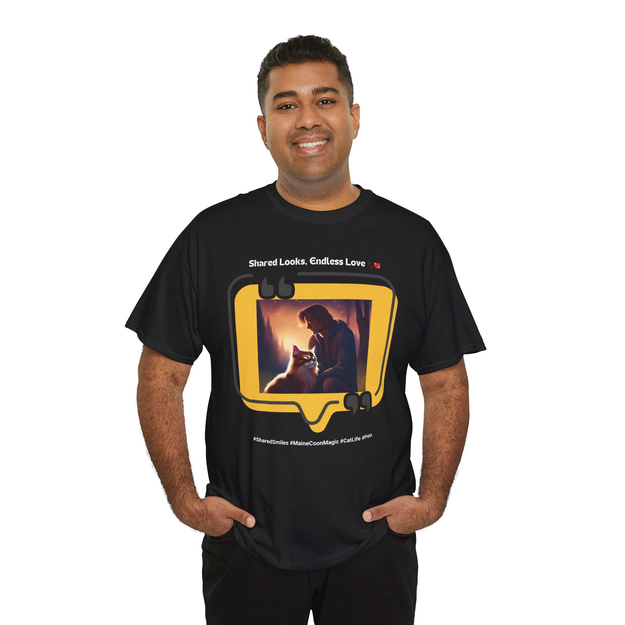 Men's - Shared Looks, Endless Love: Maine Coon Magic T-Shirt