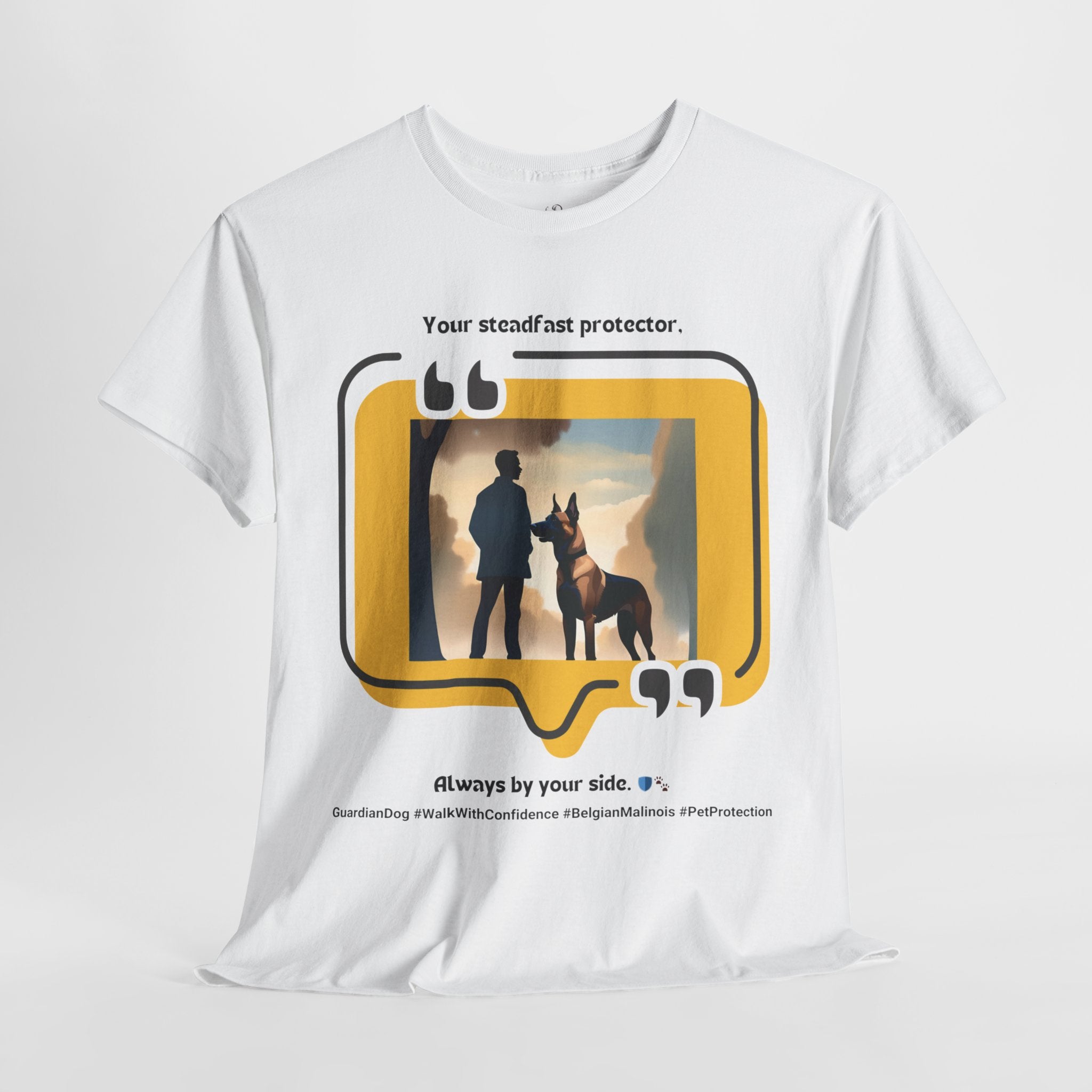 Men's - Your Steadfast Protector: Belgian Malinois T-Shirt