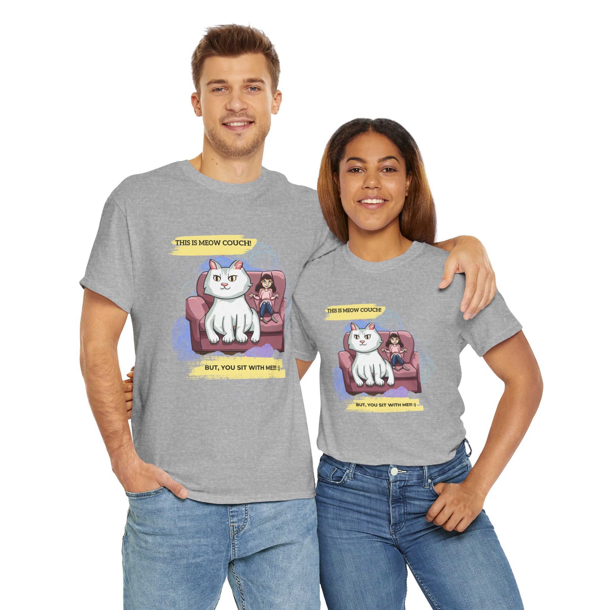 Unisex - Meow Couch T-Shirt