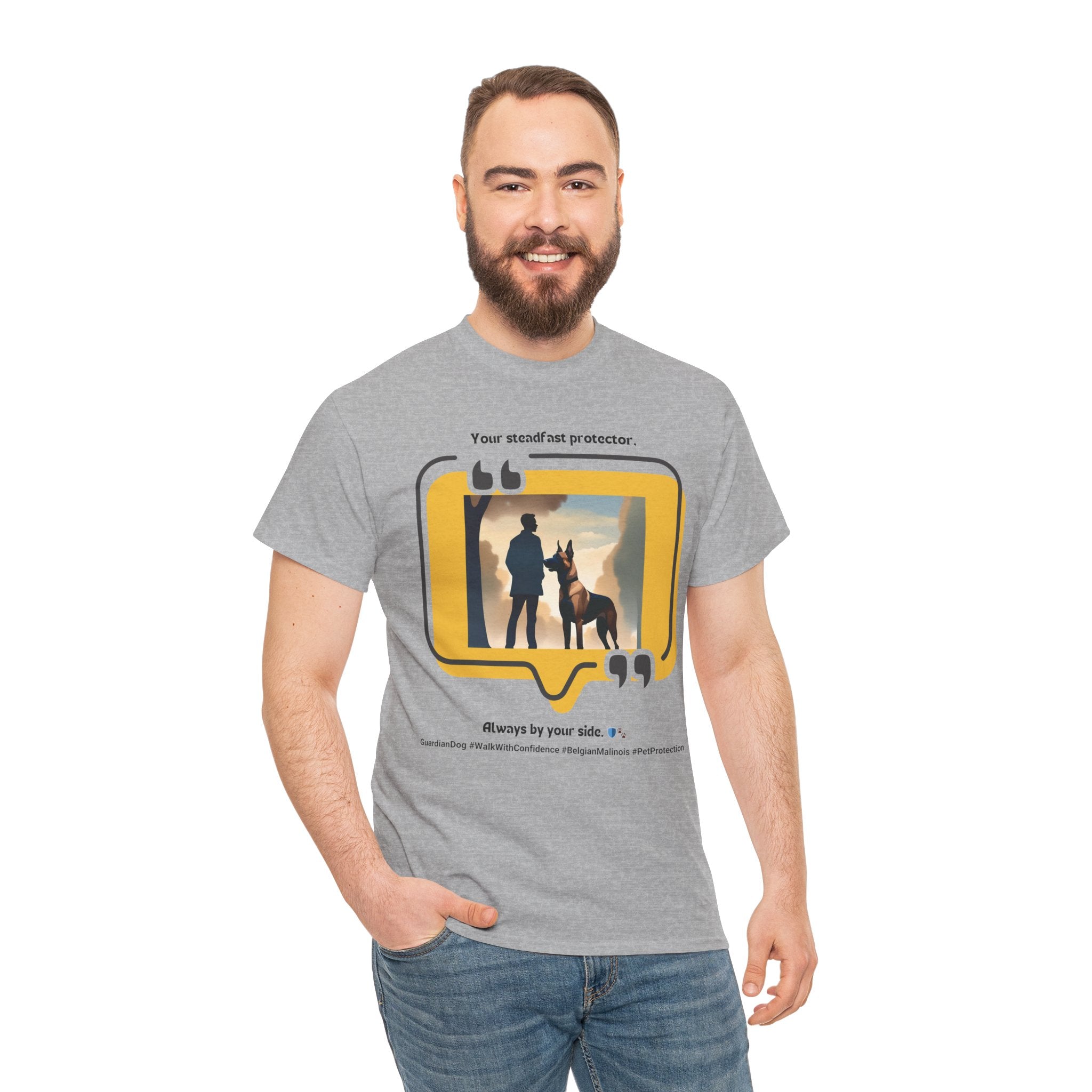 Men's - Your Steadfast Protector: Belgian Malinois T-Shirt