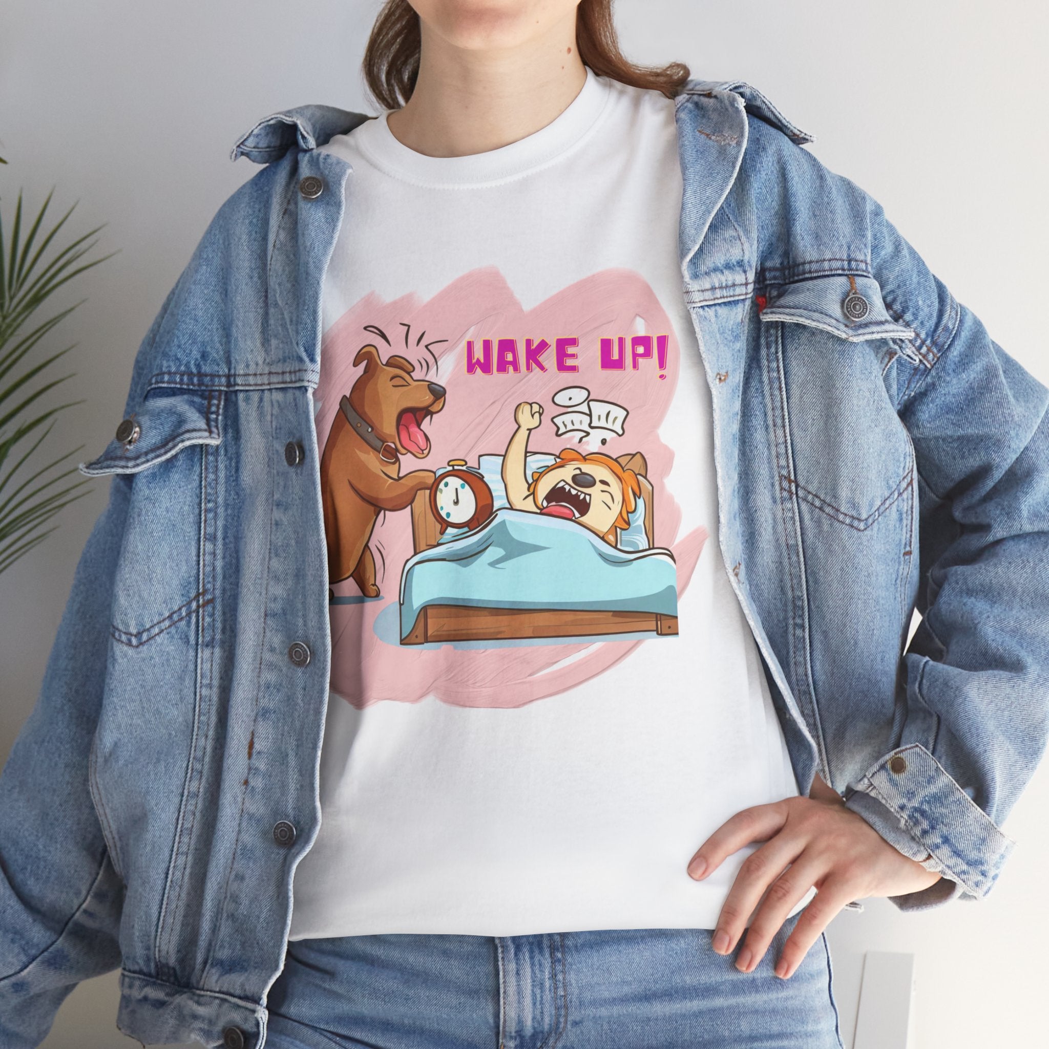 Unisex - Wake Up and Play Dog T-Shirt