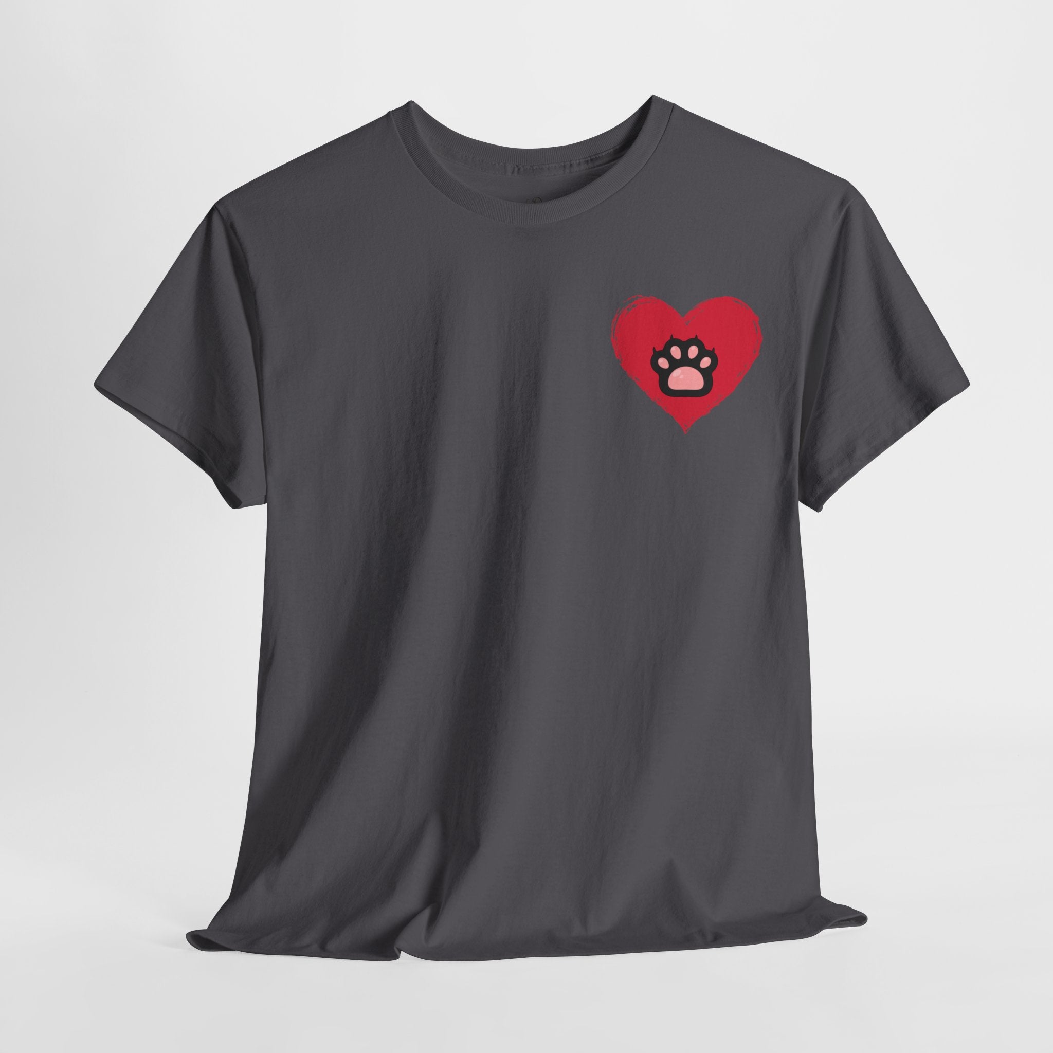 Unisex - Paw Print Love  T-Shirt