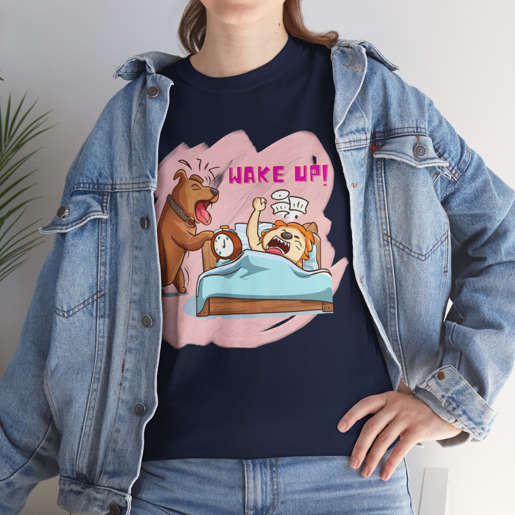 Unisex - Wake Up and Play Dog T-Shirt