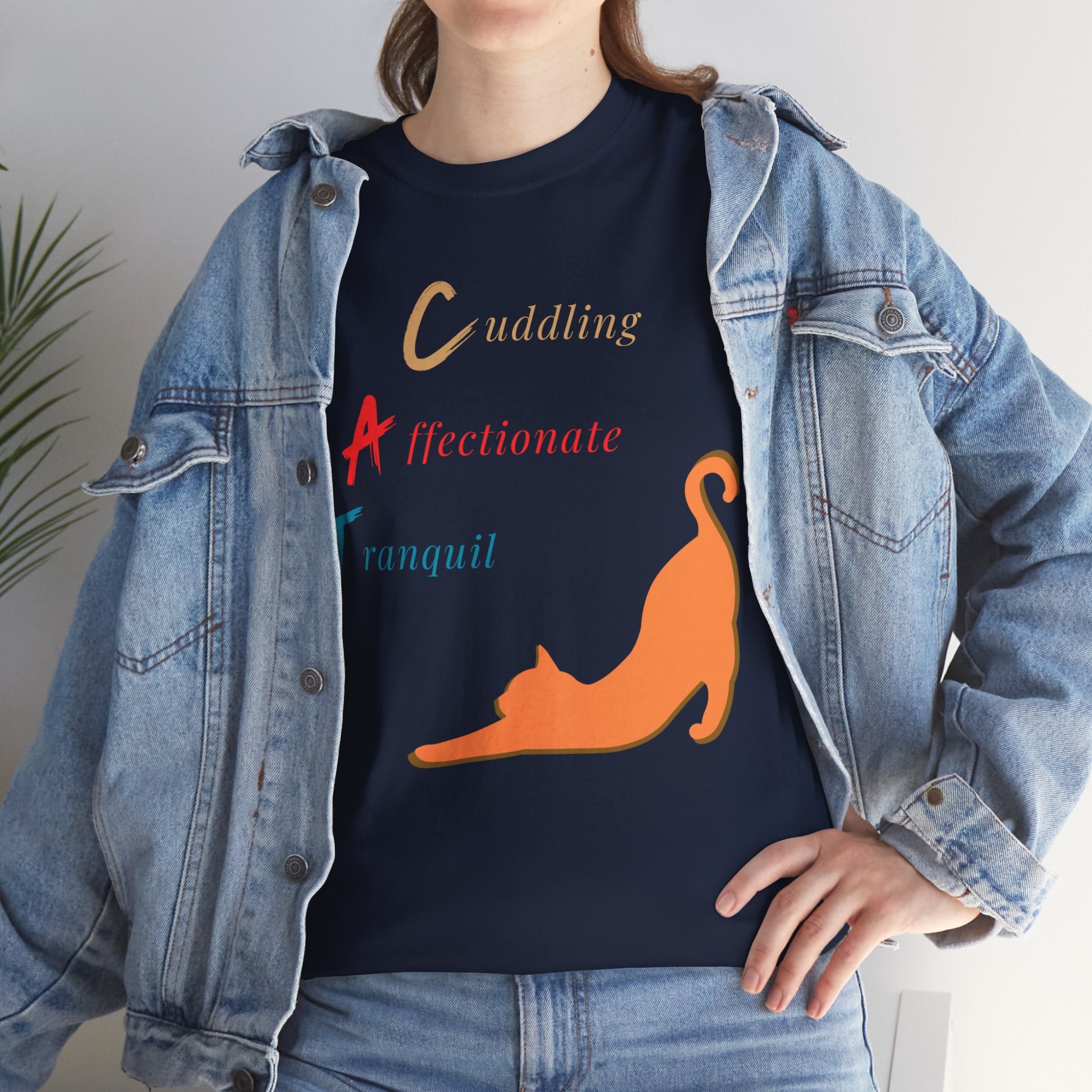 Unisex - Cuddling Kitty T-Shirt