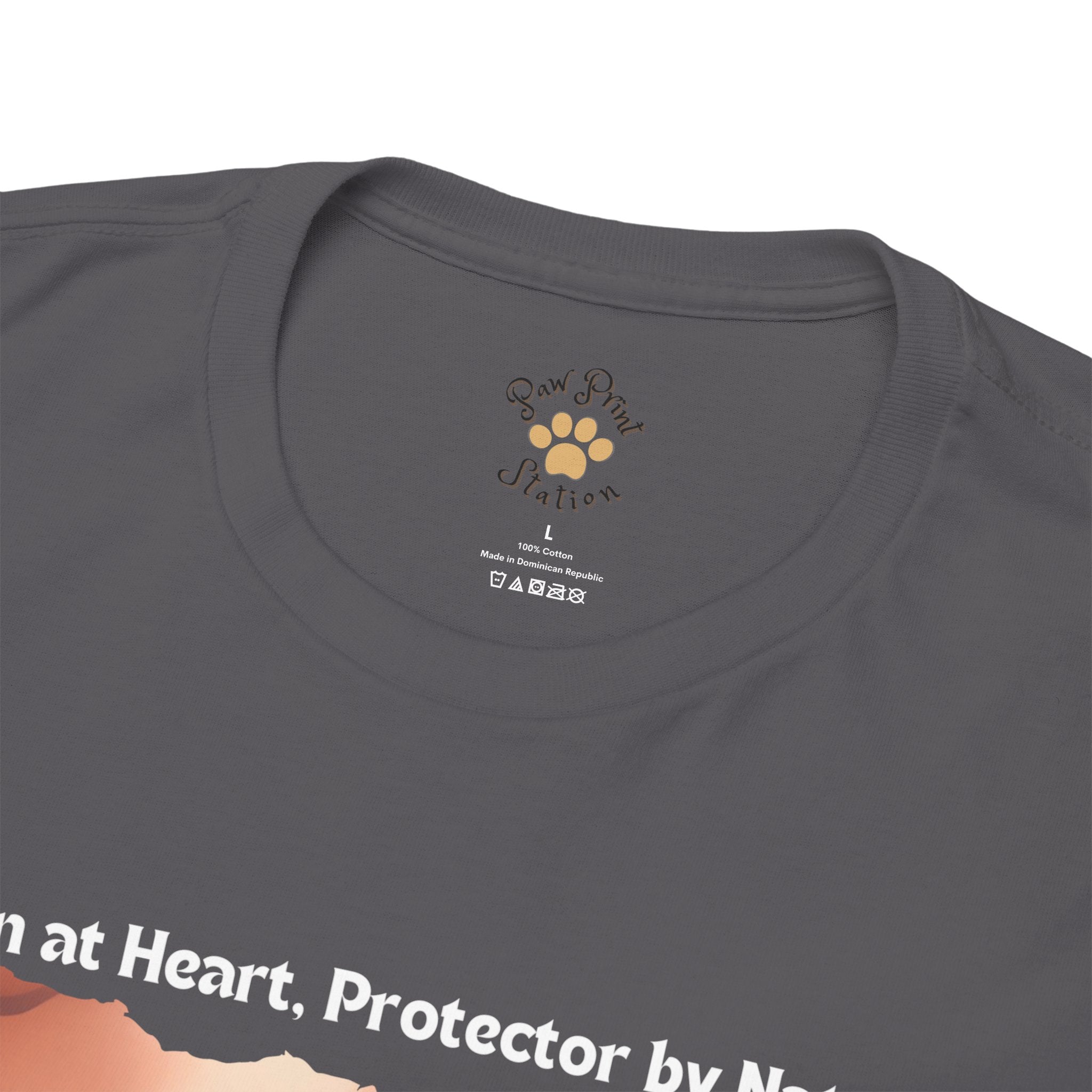 Women's - Guardian at Heart, Protector by Nature: Shiba Inu T-Shirt