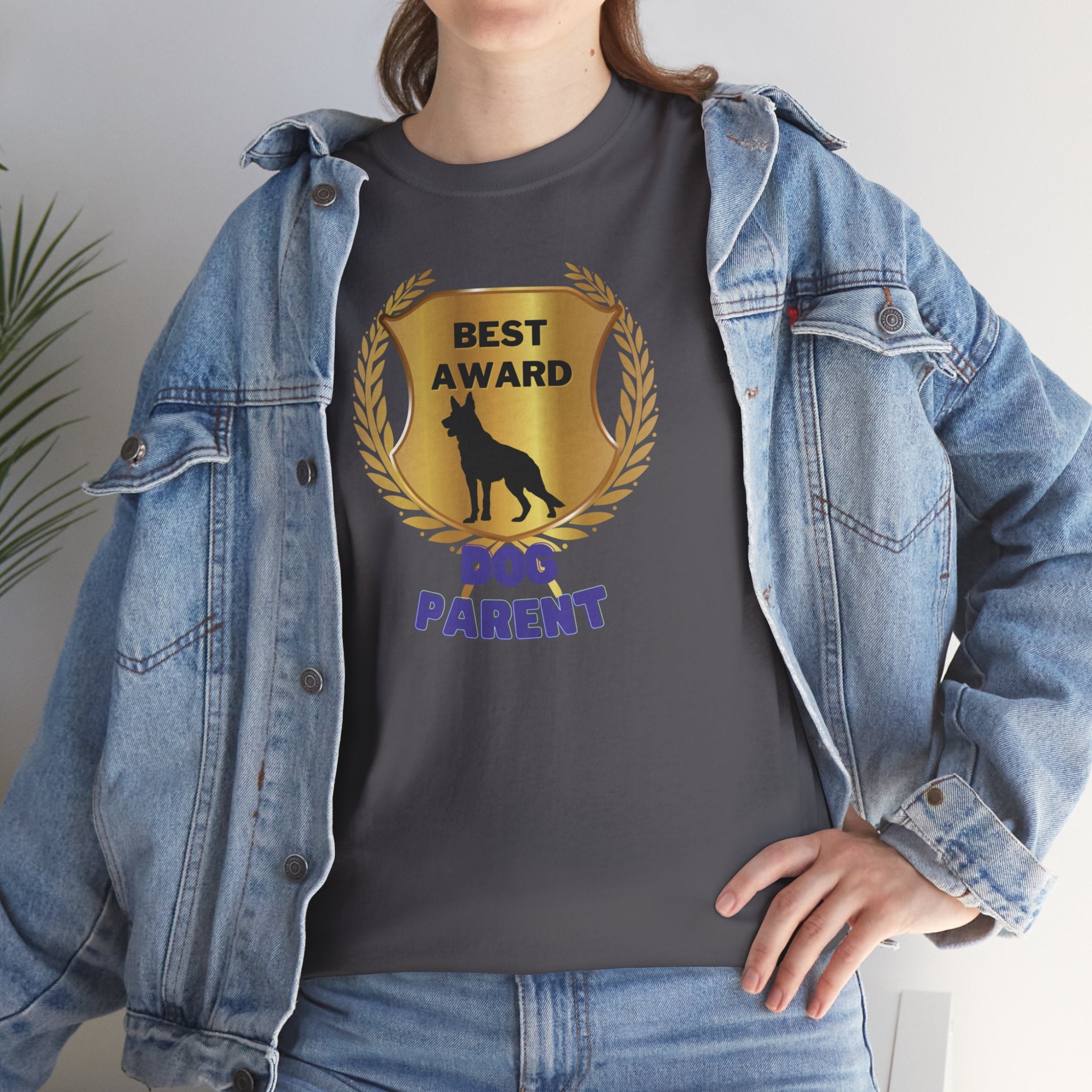 Unisex - Best Dog Parent Award T-Shirt