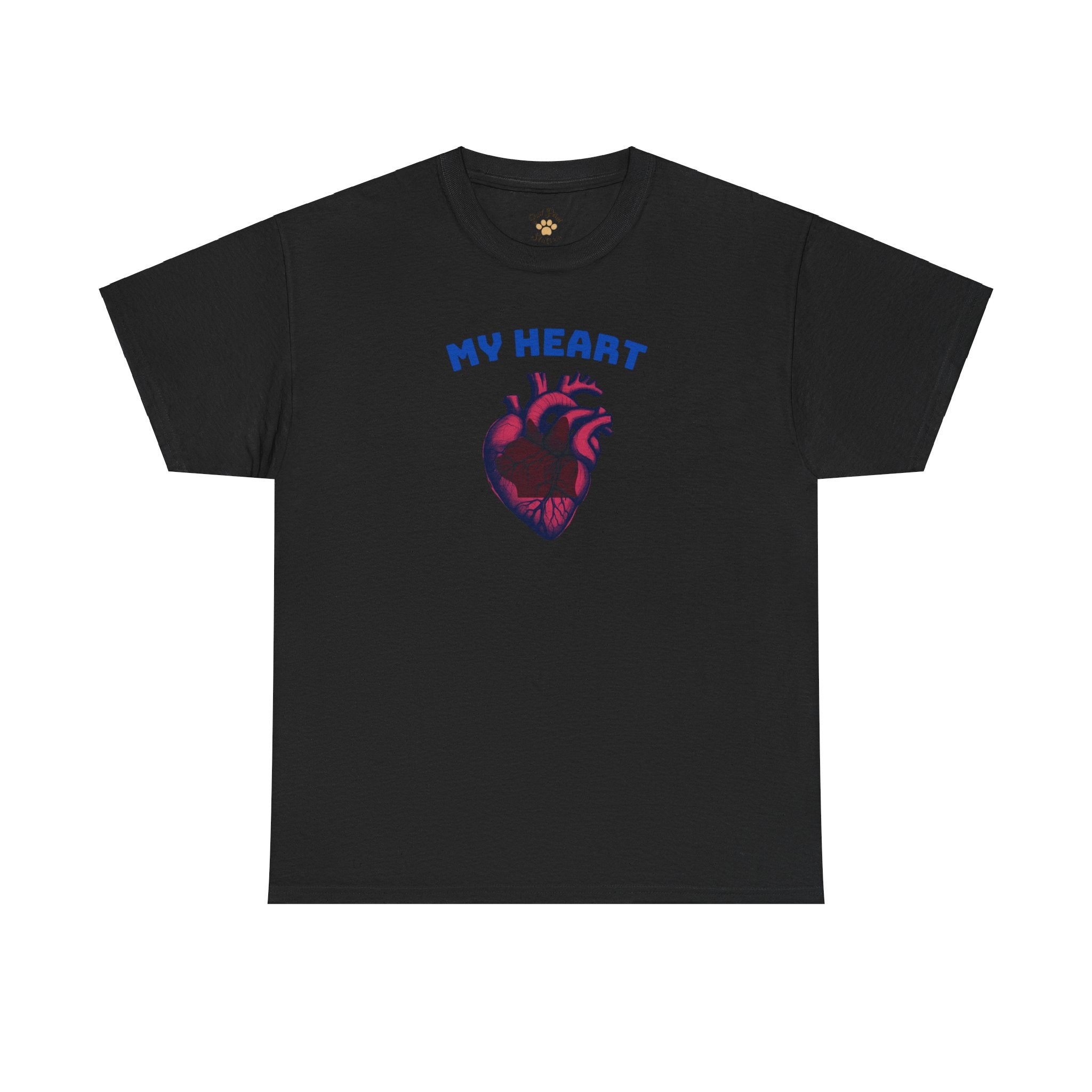 "My Heart - Cat" Cotton Tee