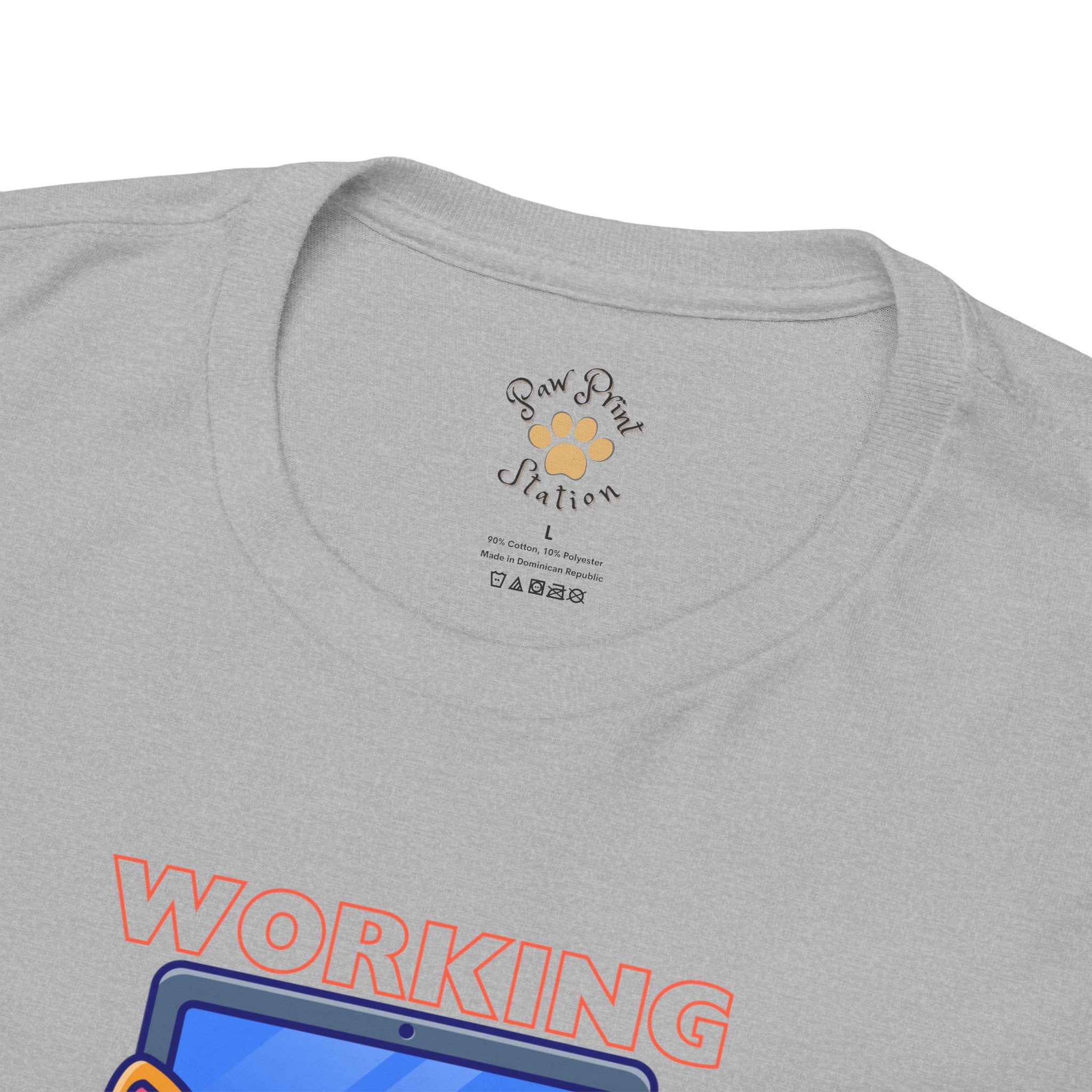 Unisex - Working with My Dog T-Shirt