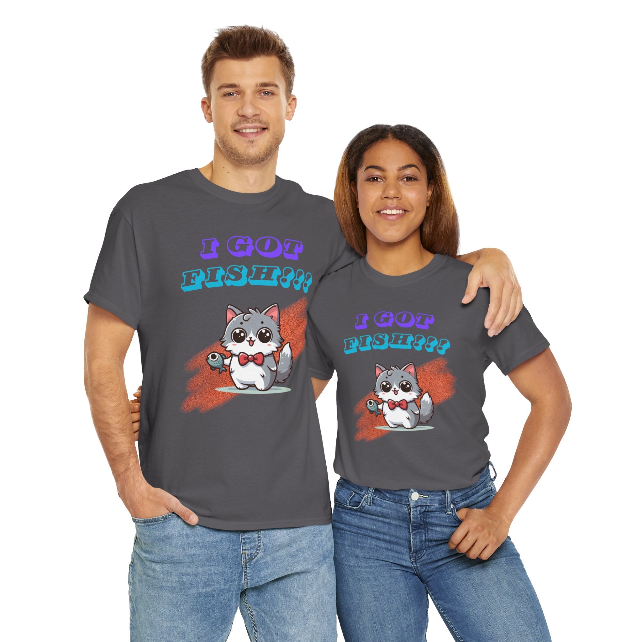 Unisex - Cat Got Fish T-Shirt