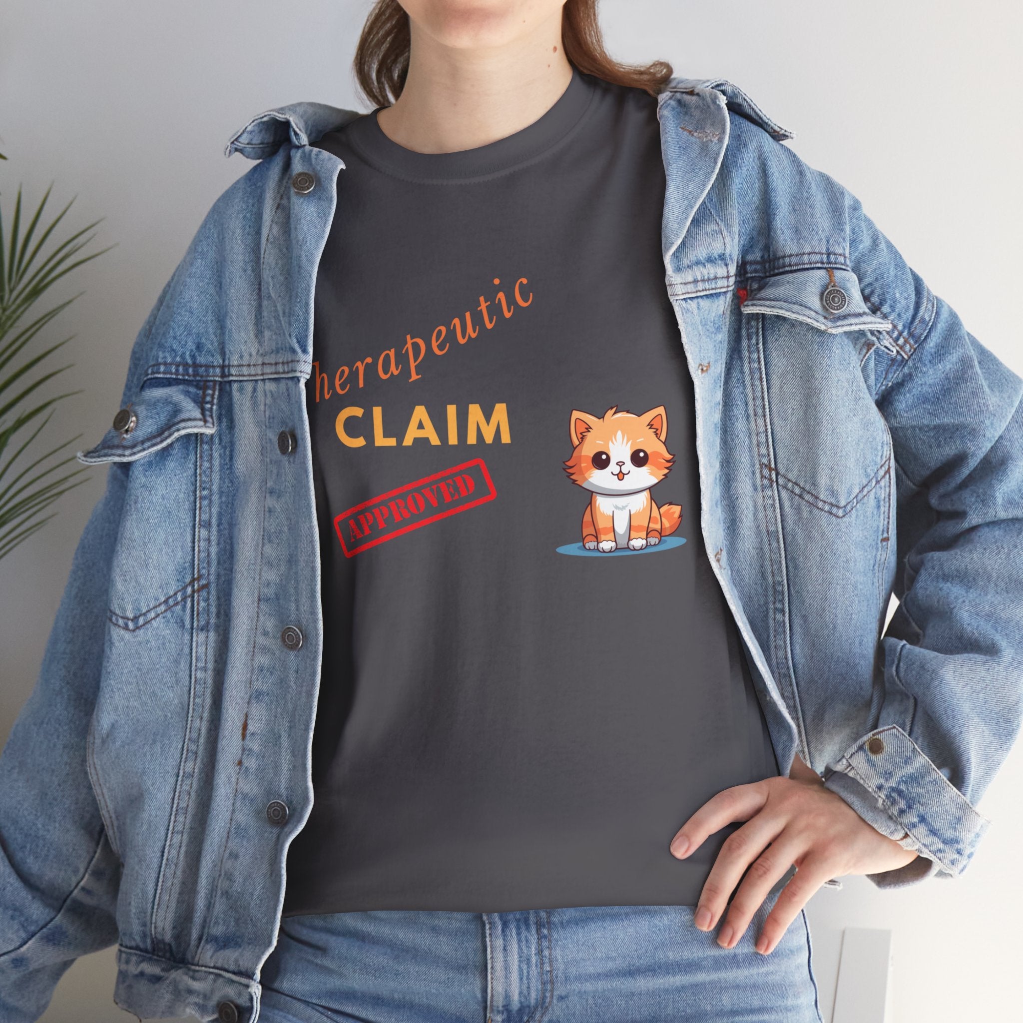 Unisex - Cat Therapy T-Shirt