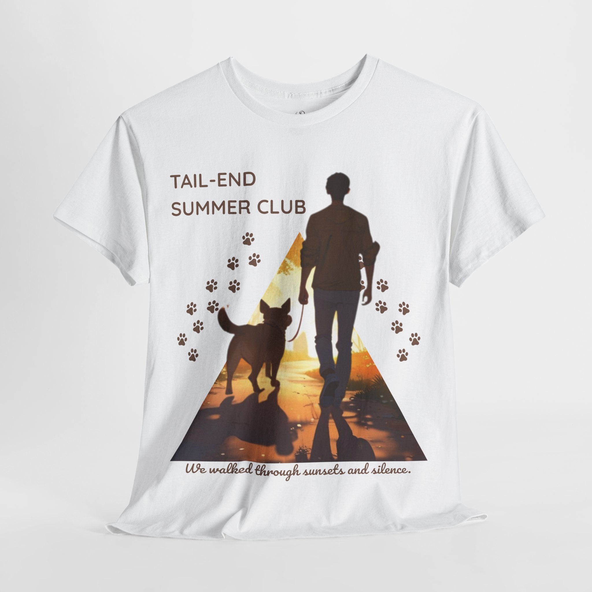 Men's “Tail-End Summer Club” Pet Parent T-Shirt – Sentimental Dog Lover Tee