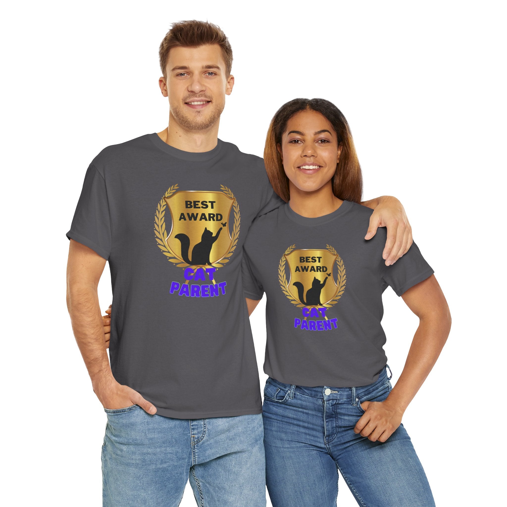 "Best Award Cat Parent" Cotton Tee