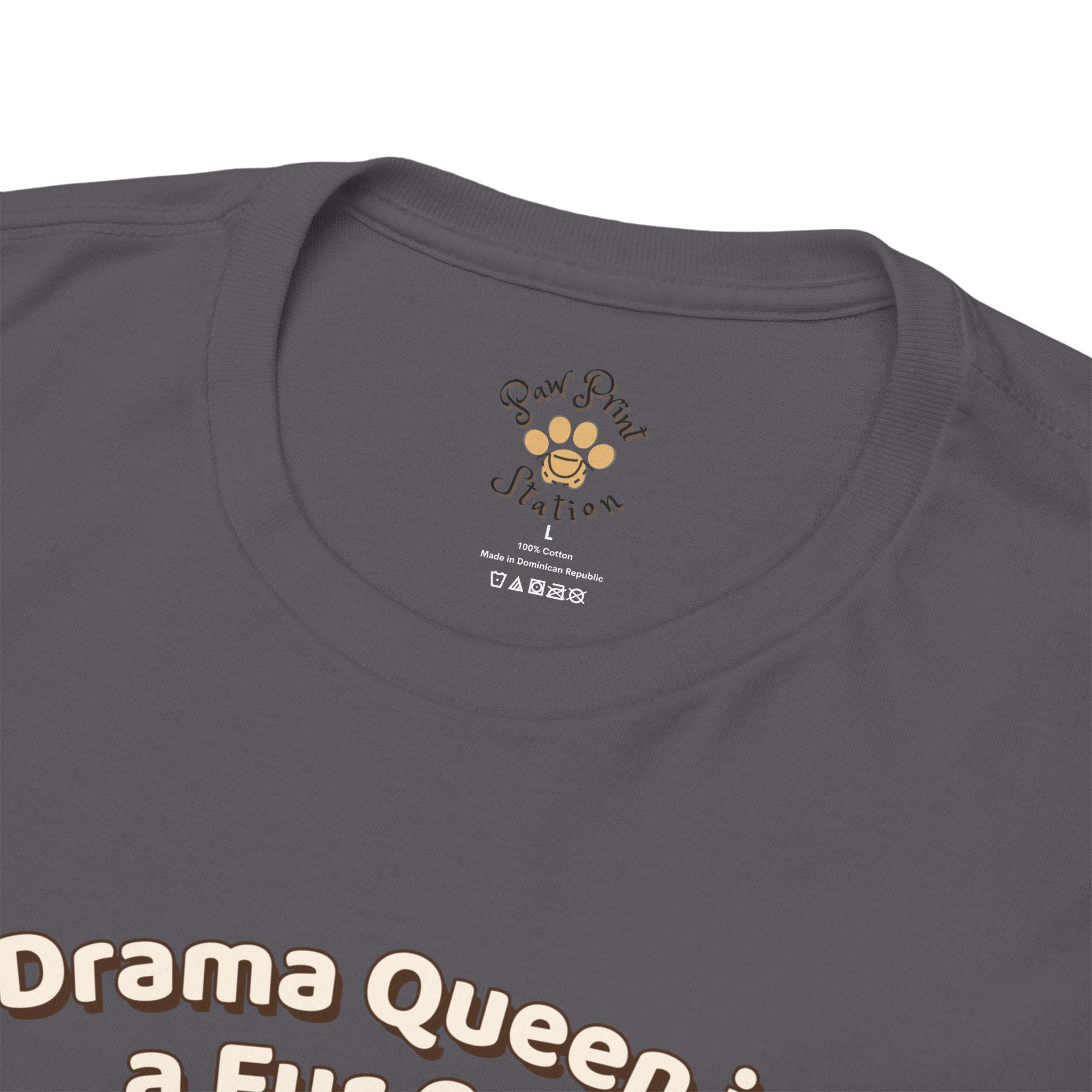 Unisex T-Shirt – Drama Queen in a Fur Coat: Persian Everyday Moments Edition