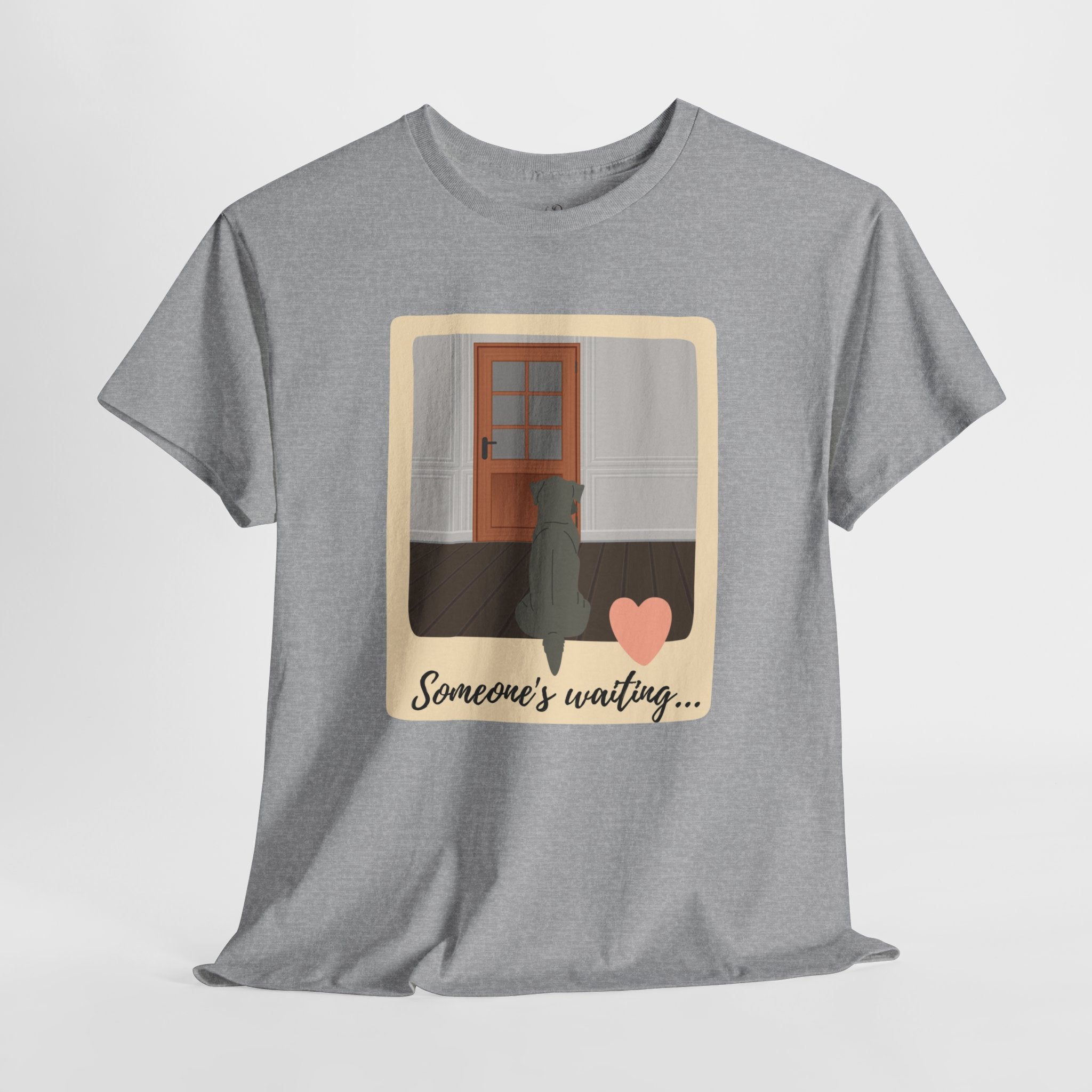 Unisex - Patiently Waiting Dog T-Shirt