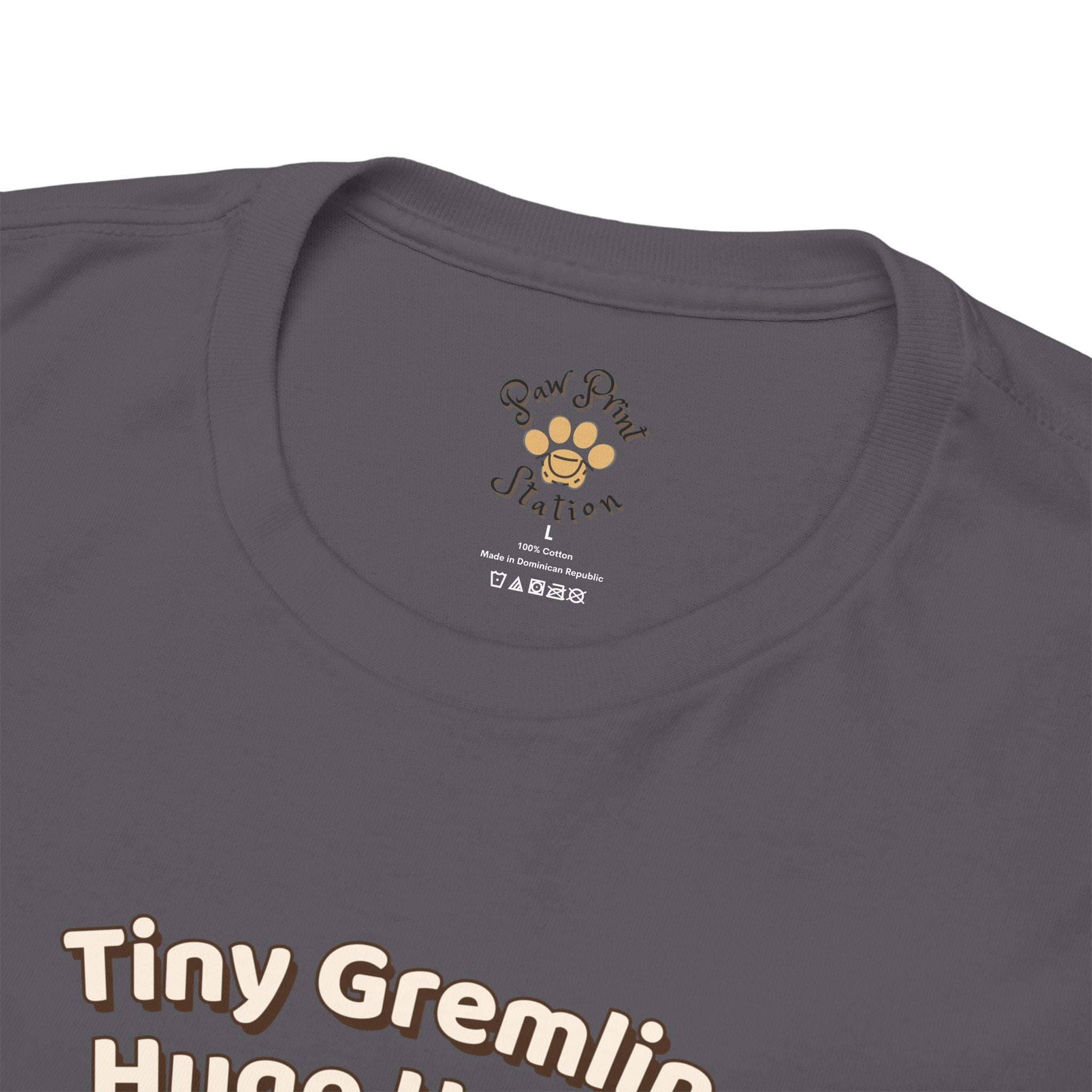 Unisex T-Shirt – Tiny Gremlin, Huge Heart: Devon Rex Everyday Moments Edition