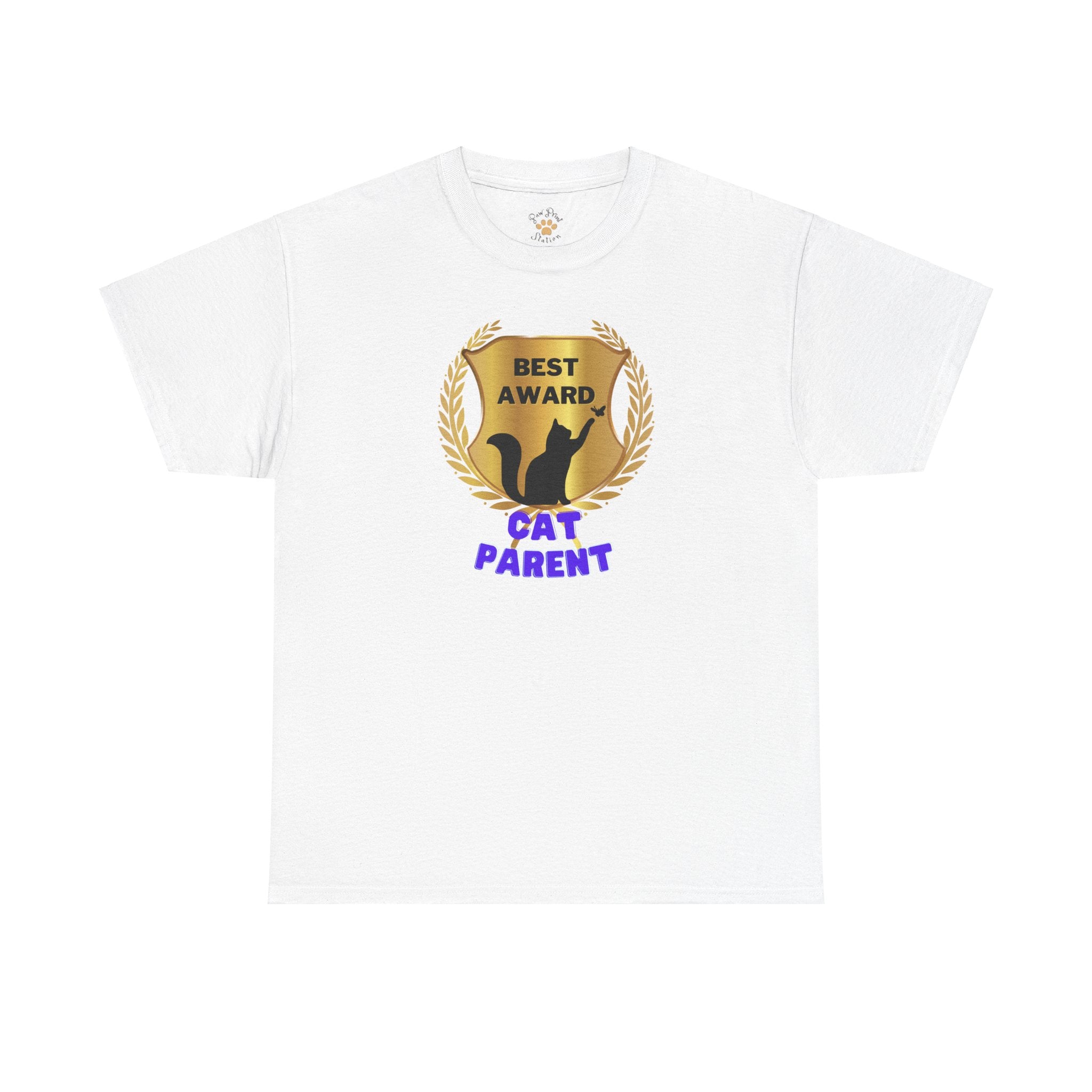 "Best Award Cat Parent" Cotton Tee