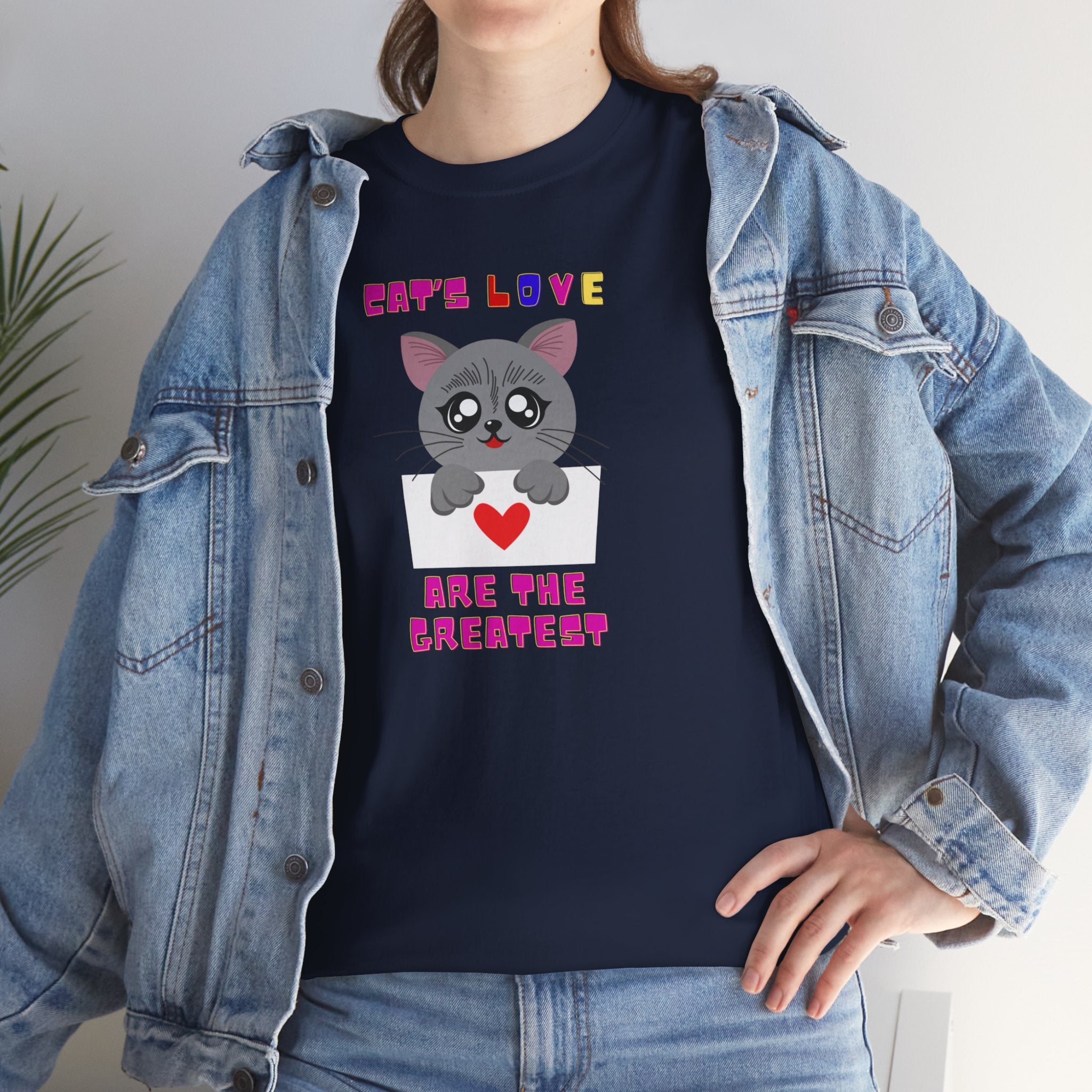 Unisex - Cat's Love is Greatest T-Shirt