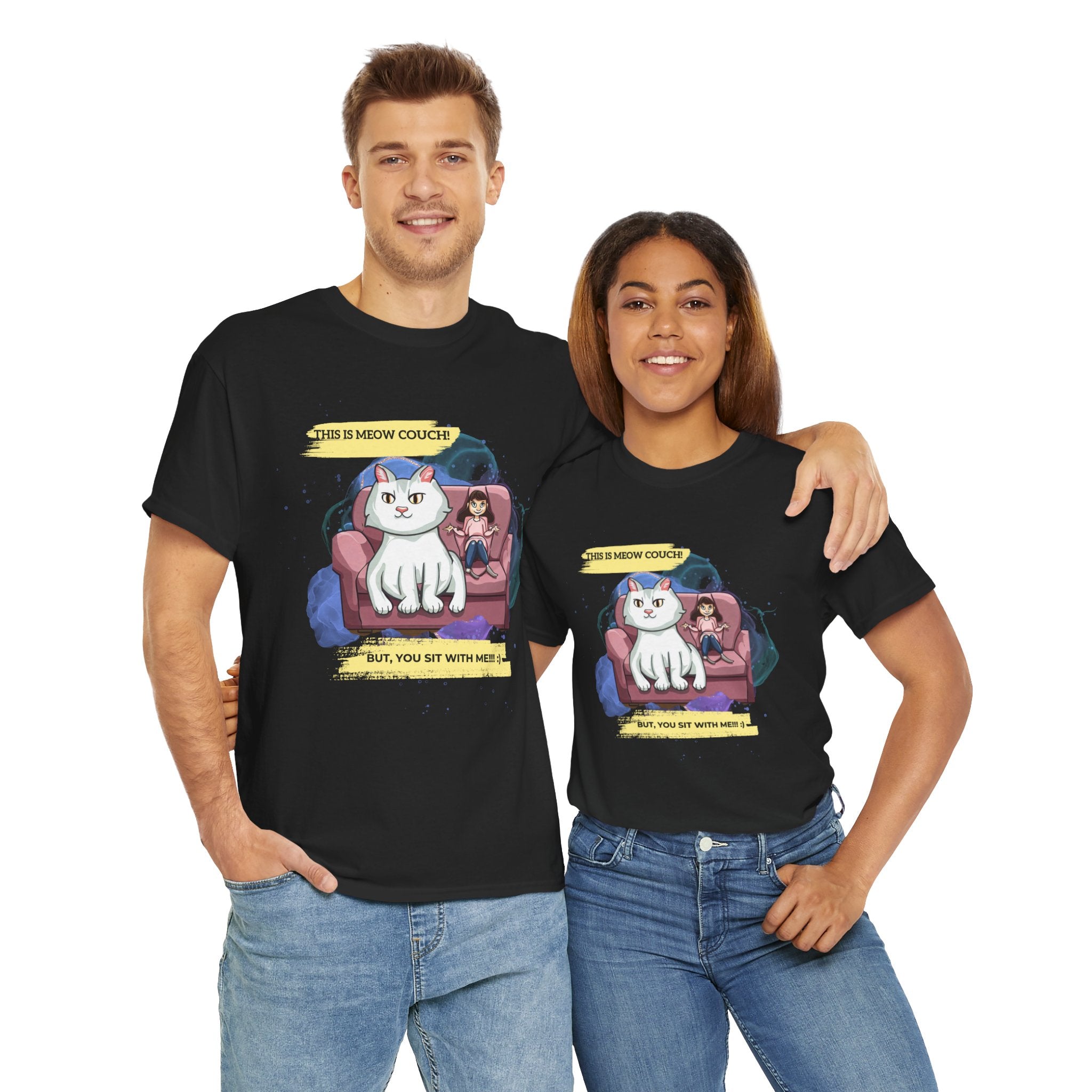 Unisex - Meow Couch T-Shirt