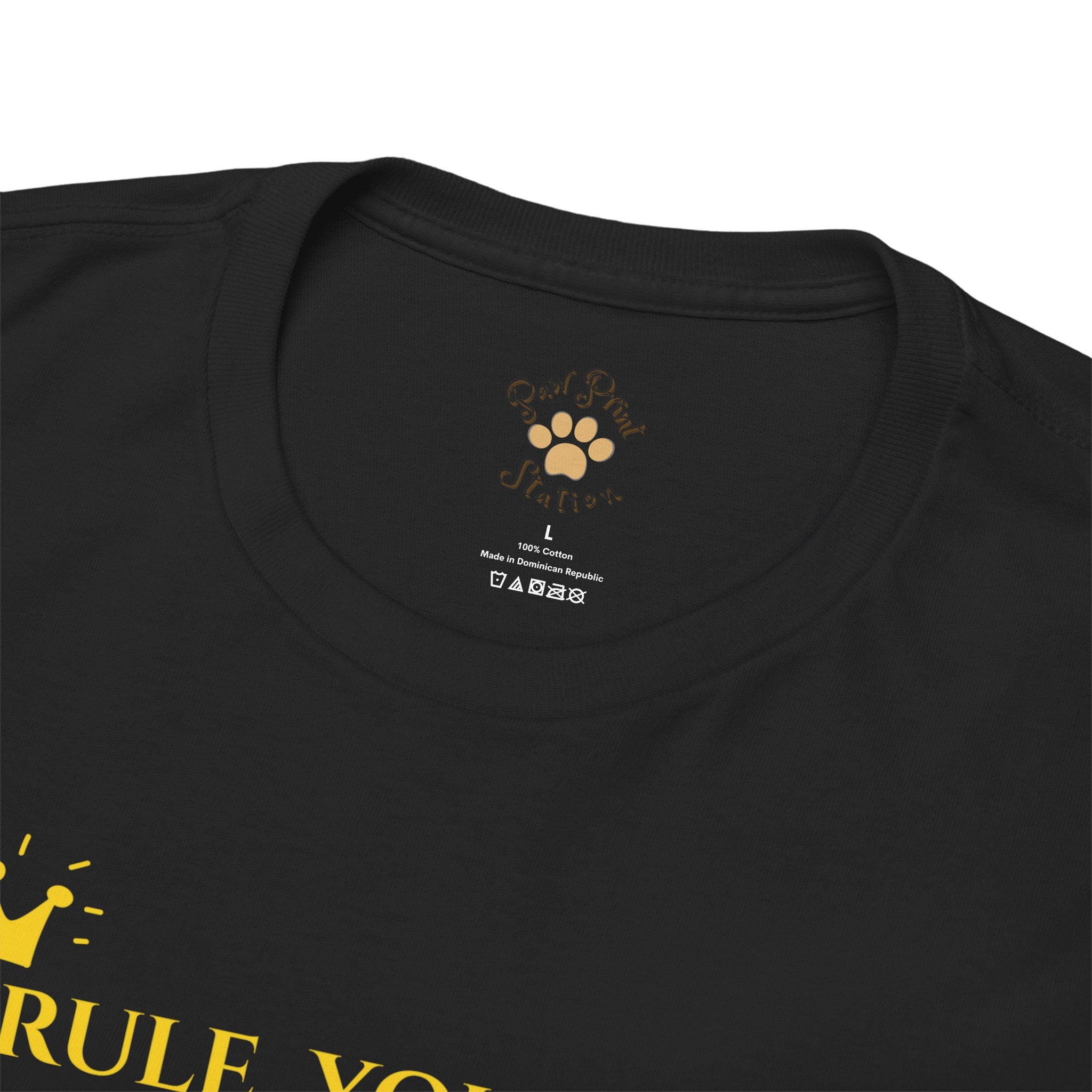 Unisex “I Rule. You Obey.” Persian Cat T-Shirt – Regal Funny Tee for Cat Lovers