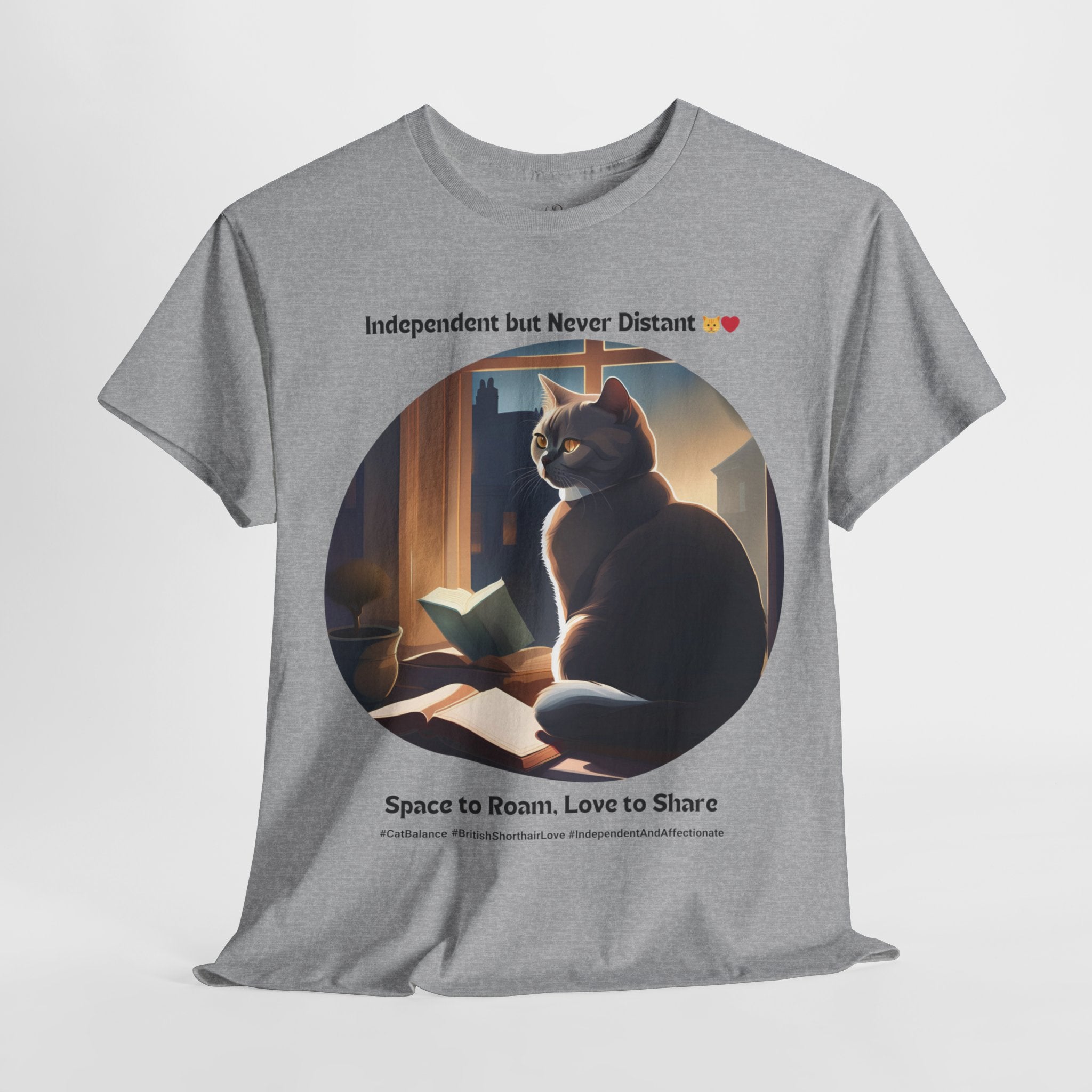 Unisex - Space to Roam, Love to Share: British Shorthair T-Shirt