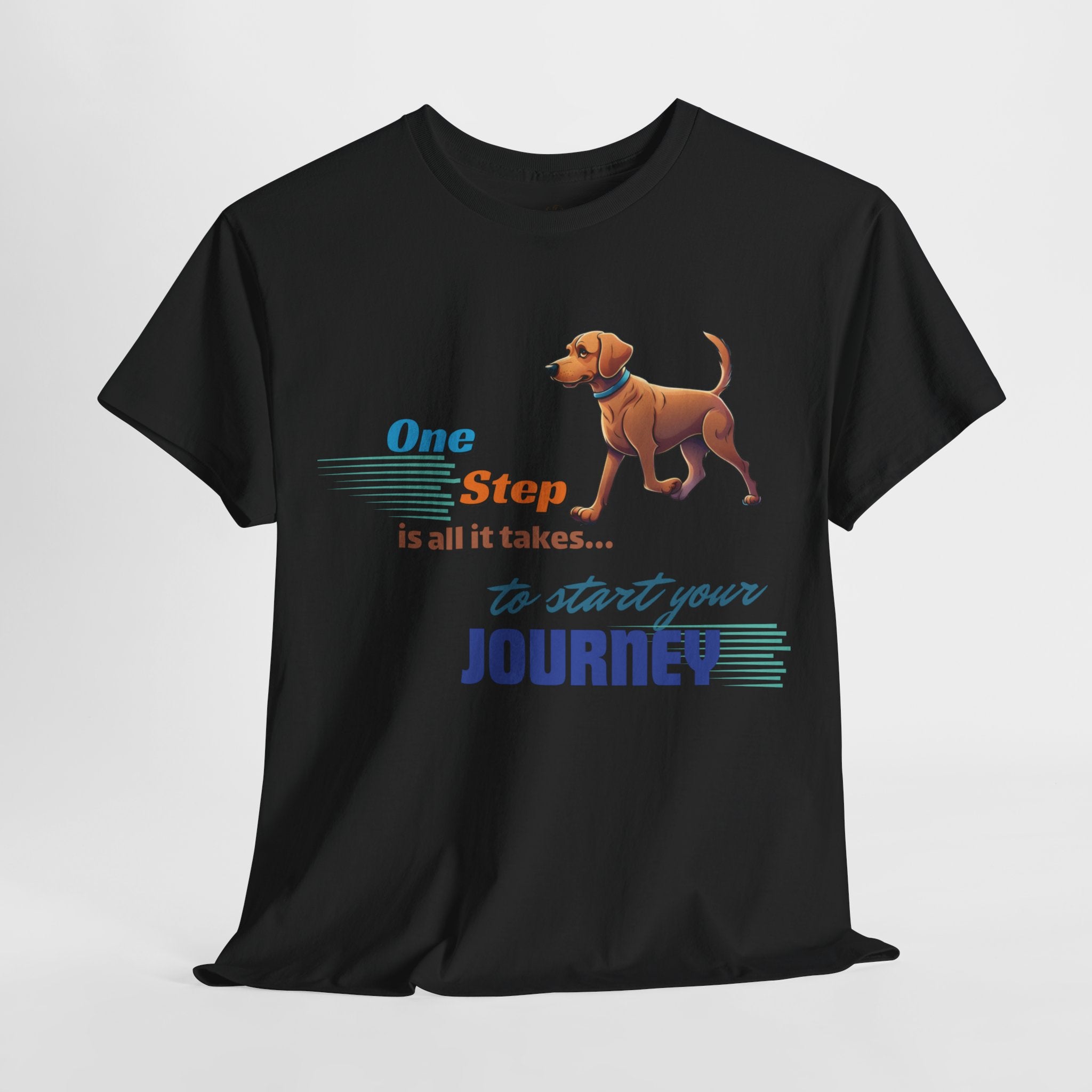 Unisex - One Step Journey Dog T-Shirt