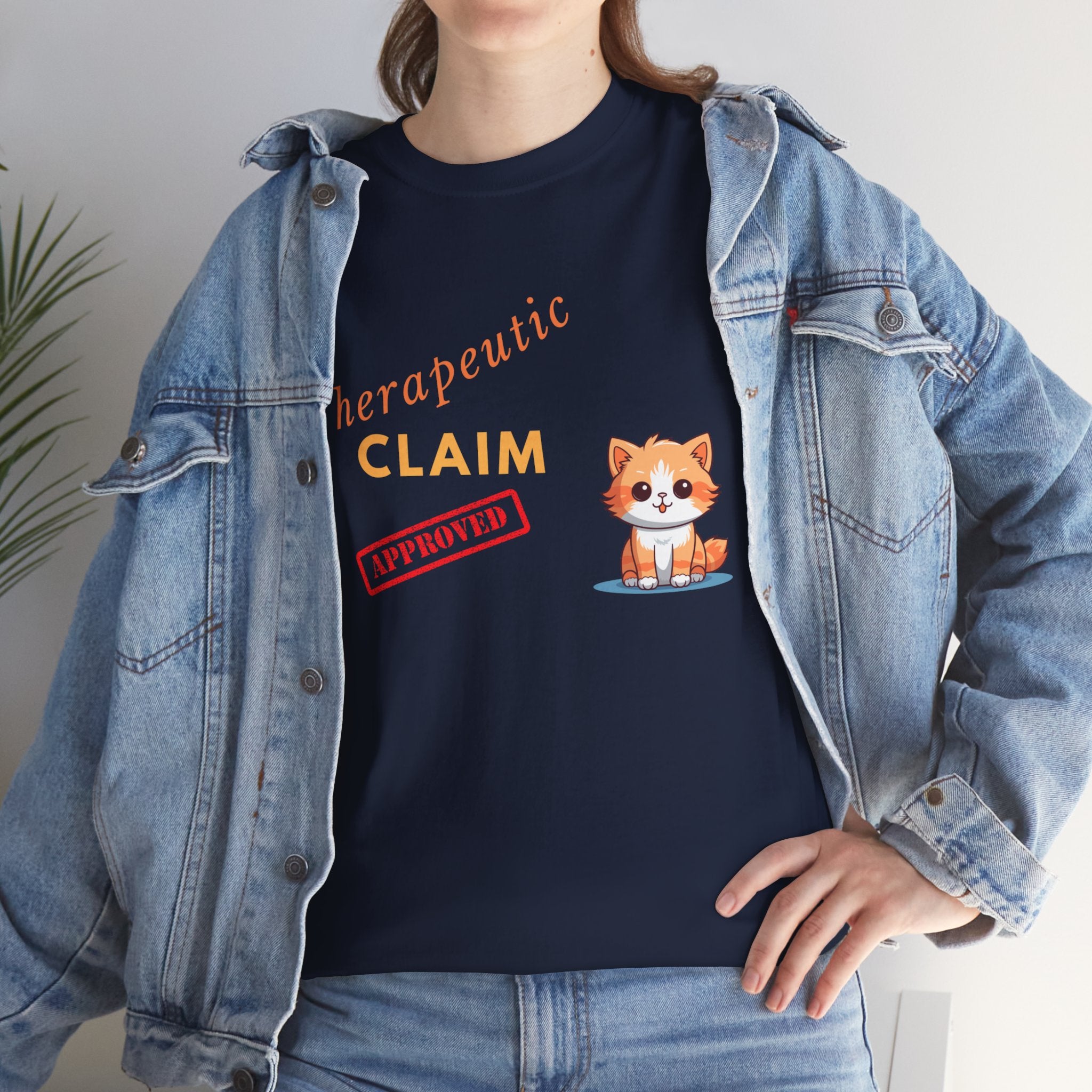 Unisex - Cat Therapy T-Shirt